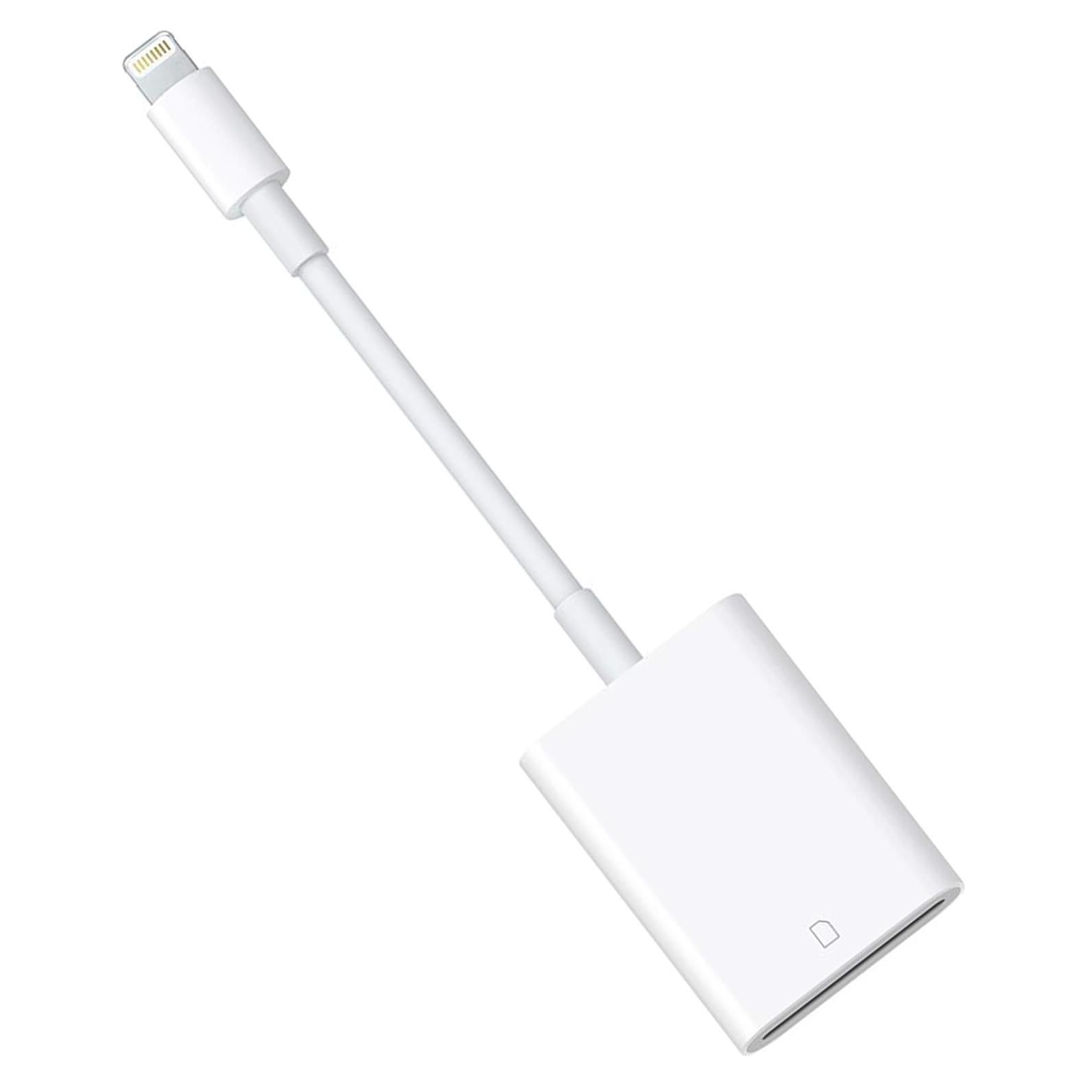 Lector de tarjeta SD a Lightning WORLDBOYU para iPhone/iPad