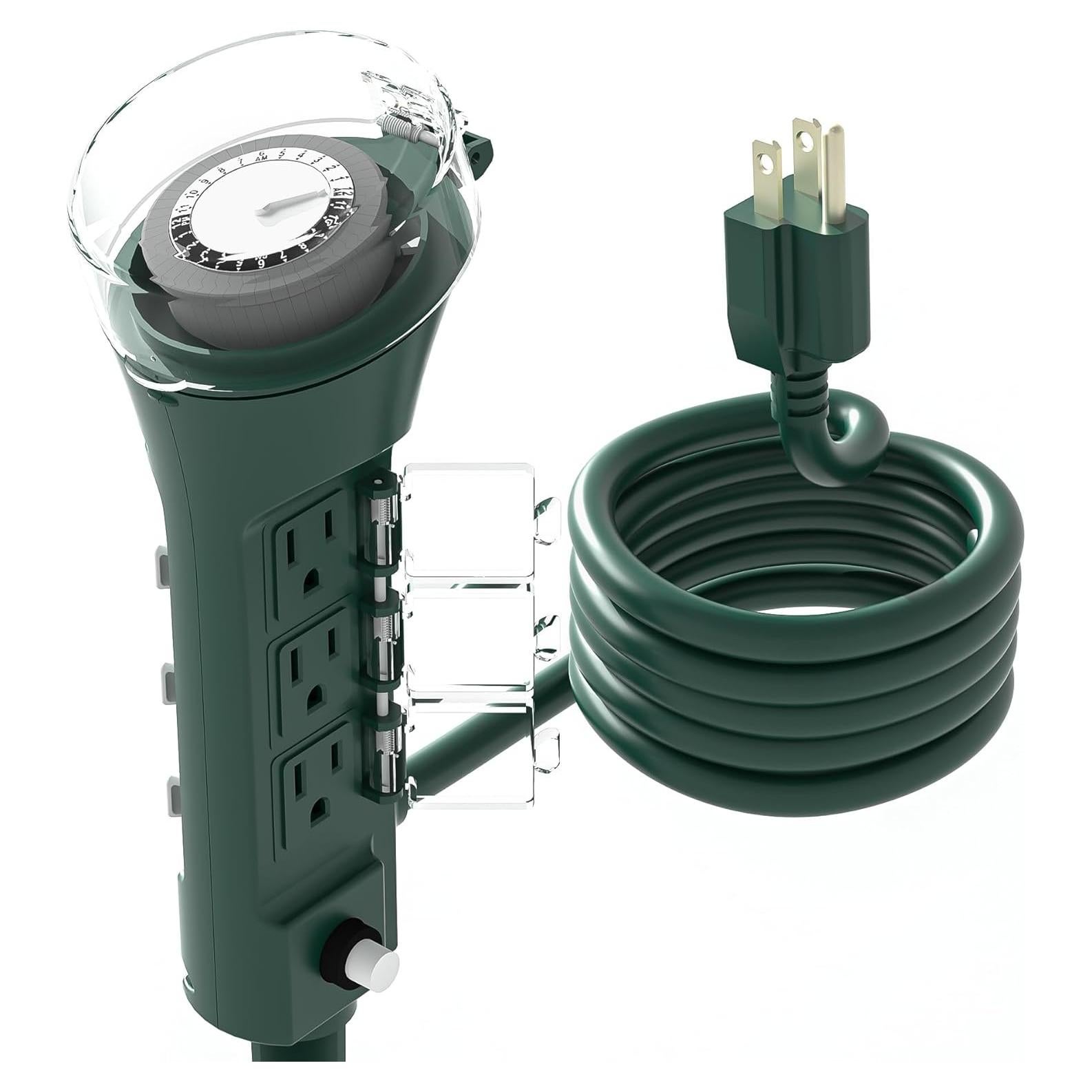 Temporizador Mecánico Exterior BN-LINK 6 Salidas 1875W 1.83m