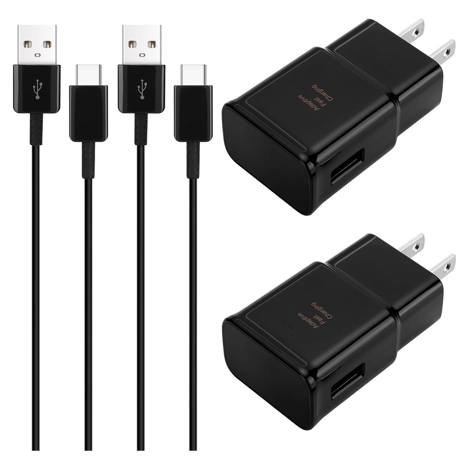 Cargador Rápido Samsung Tipo C 2.01m Negro - US2018