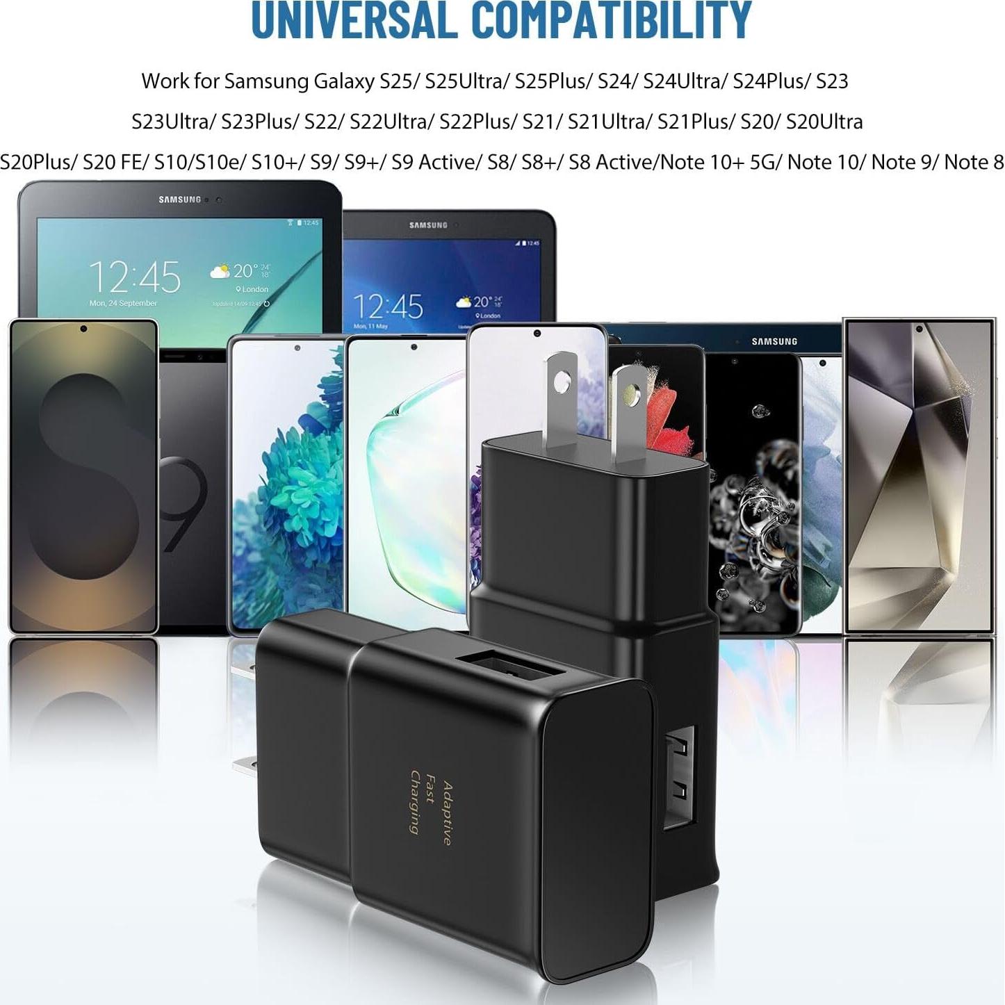 Cargador Rápido Samsung Tipo C 2.01m Negro - US2018