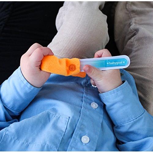 Lima de Uñas para Bebés Babygoal 3 Pack Vidrio Checo