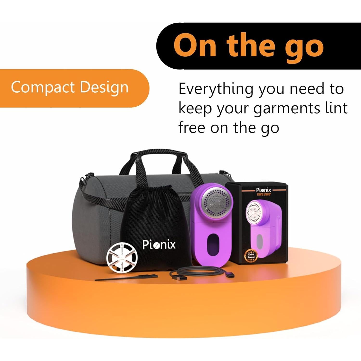 Afeitadora de Tela Pionix FB1618 Recargable 2000mAh