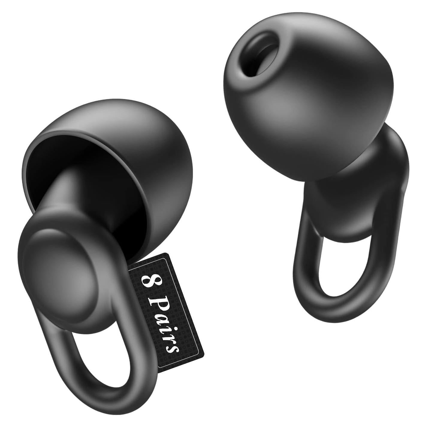 Tapones de Silicona OEDOC para Reducción de Ruido 33dB - 16 Puntas XS/S/M/L