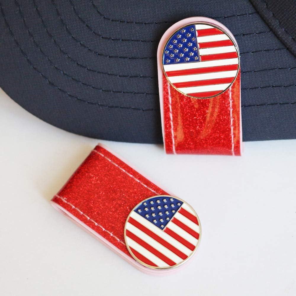 Clip de Gorra GOLTERS con Marcadores de Bola - 2 Piezas