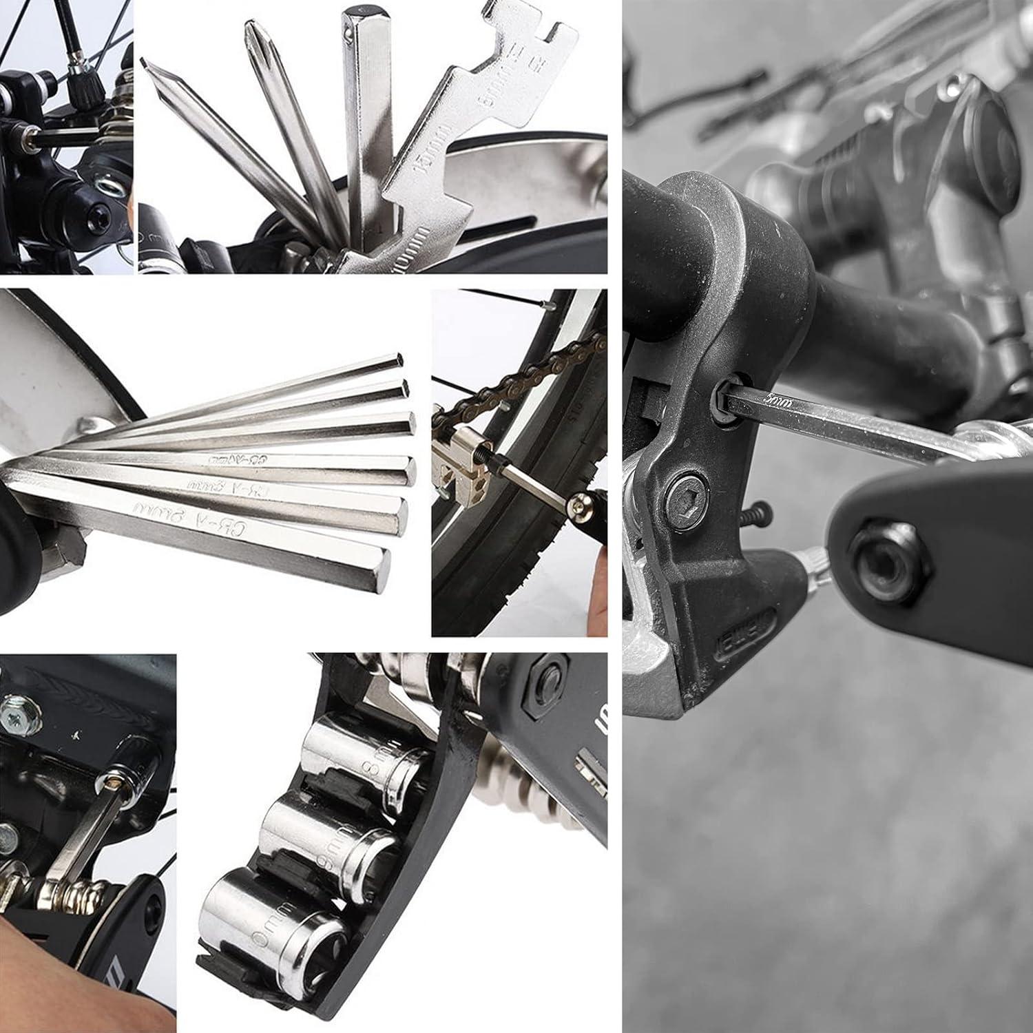 Kit de Herramientas BVRILA 15 en 1 para Bicicletas