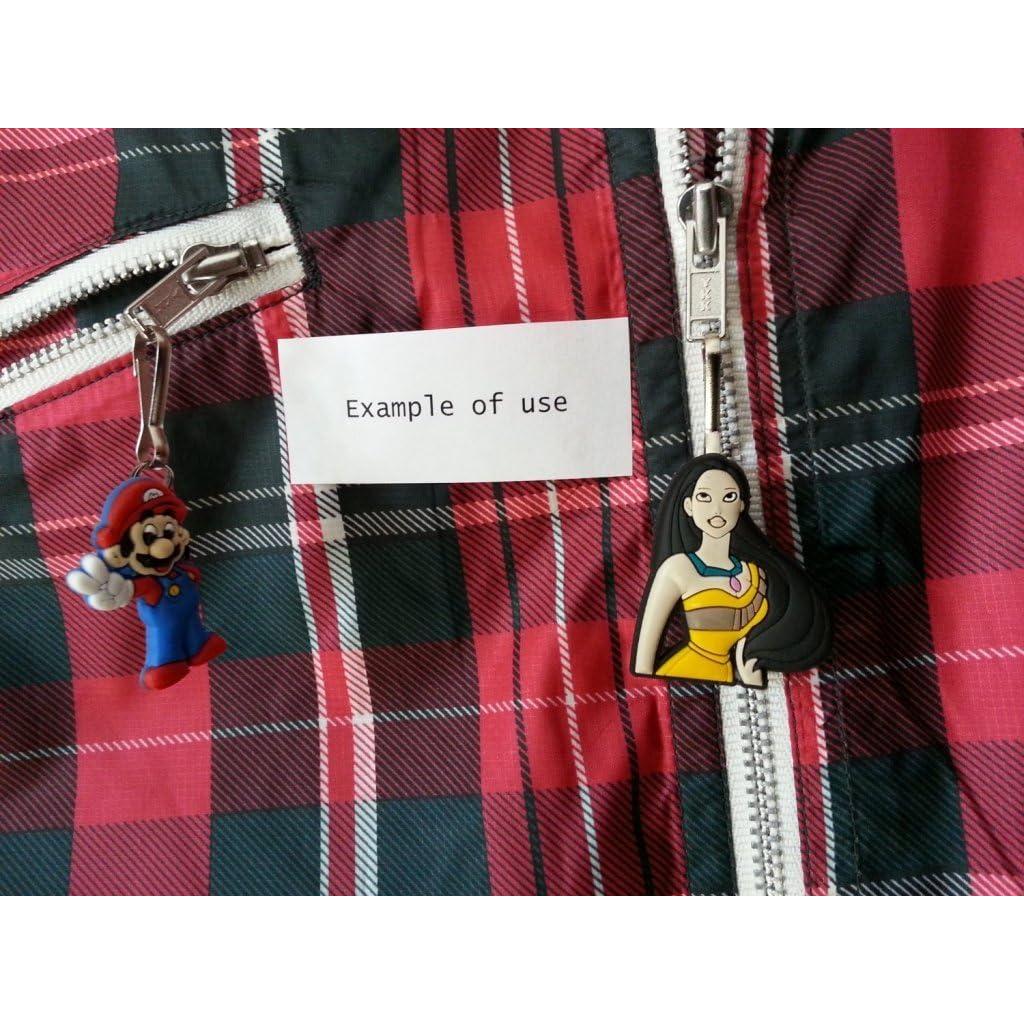 Tiradores de Cremallera Avirgo Set de 6 Dinosaurios PVC