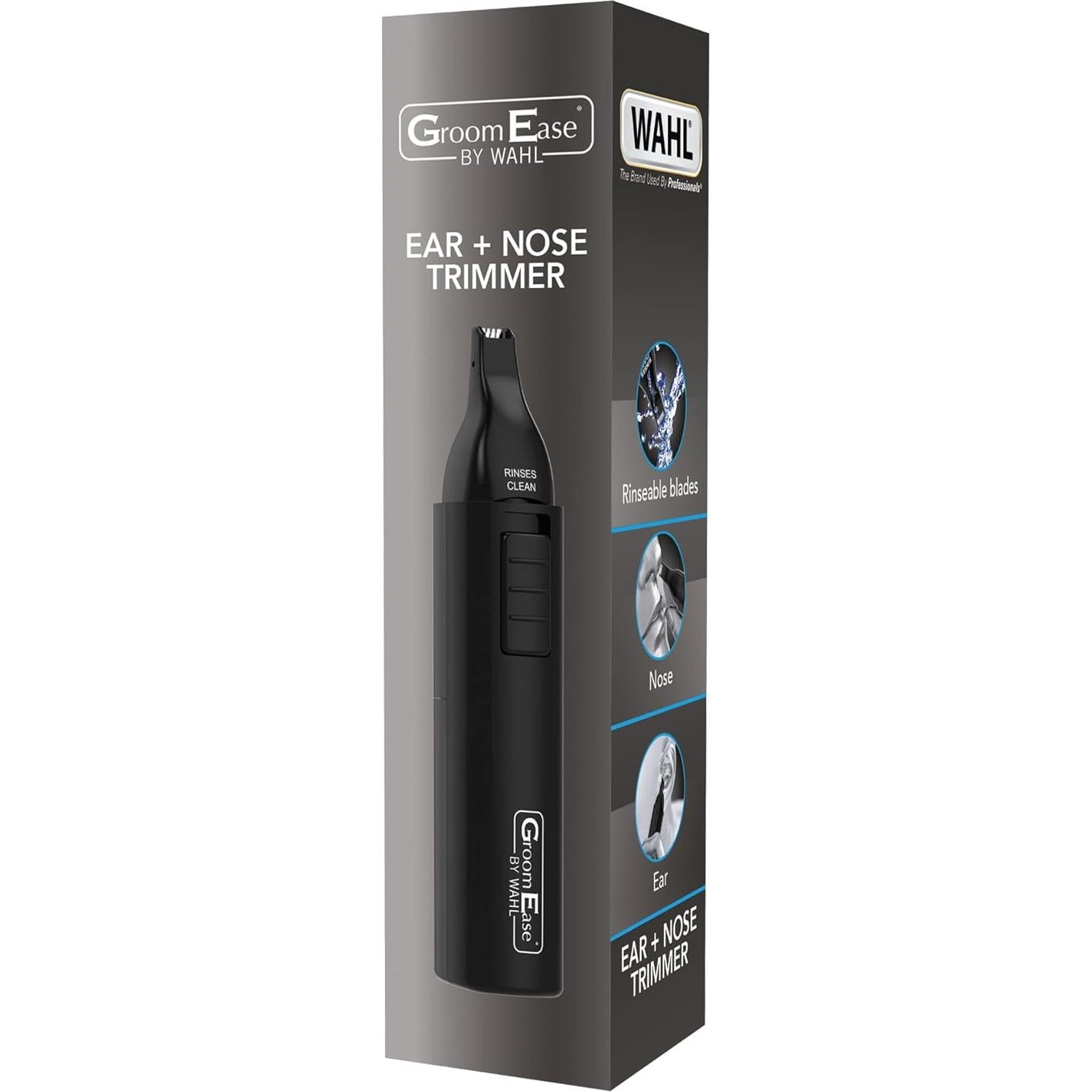 Recortador de Orejas y Nariz Wahl Groomease Inalámbrico