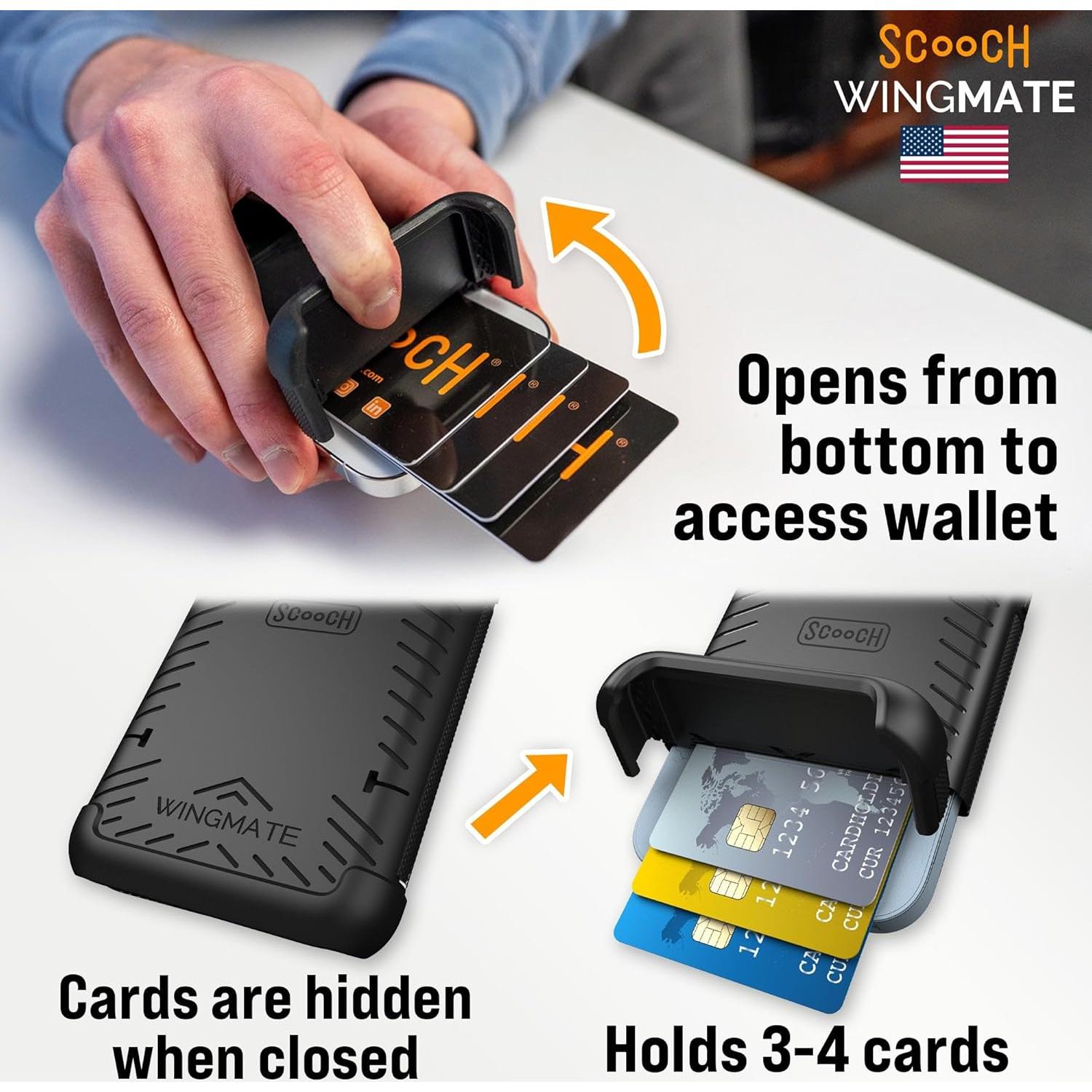 Funda Scooch Wingmate para iPhone 11 con Soporte y RFID