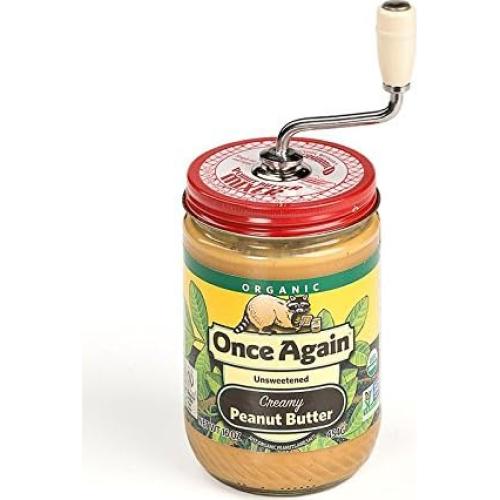 Mezclador de Mantequilla de Maní HIC Kitchen 16 oz Sin Salpicaduras