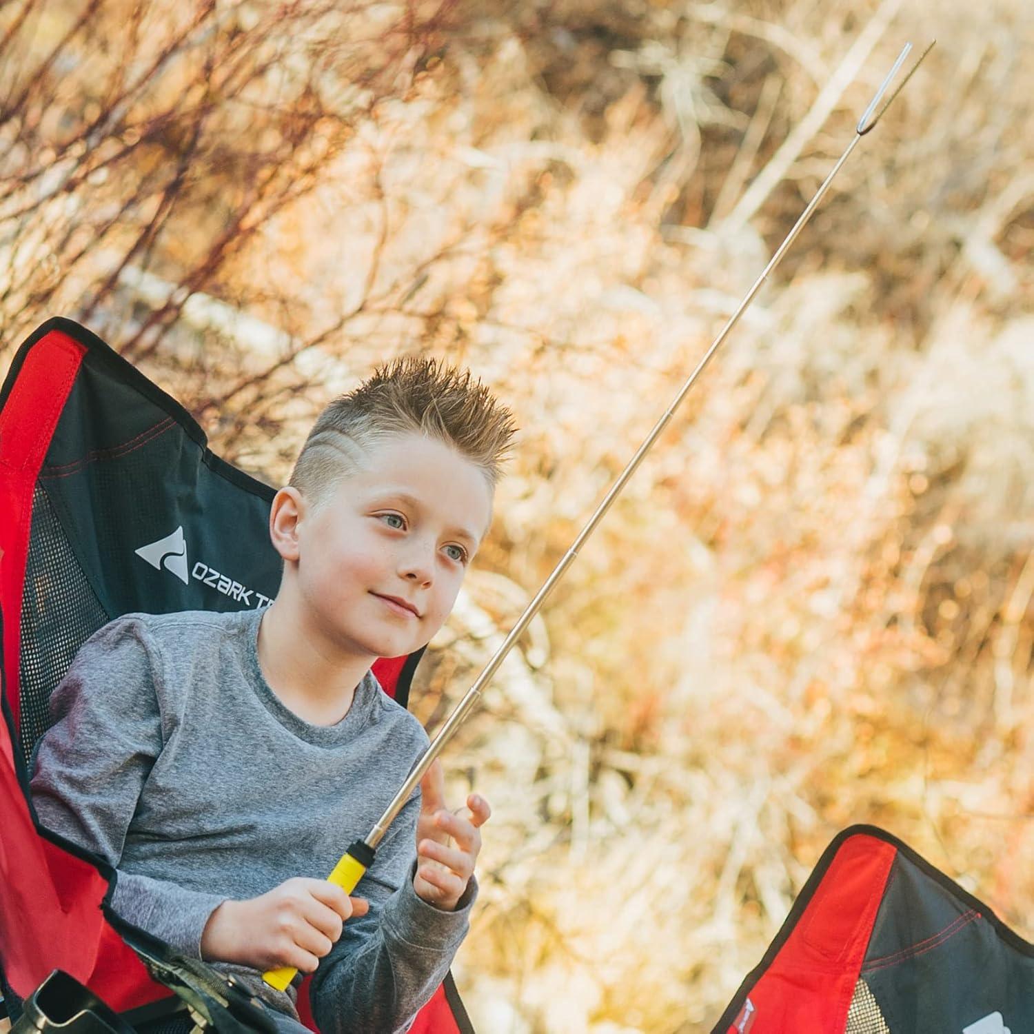 Palos para Asar Malvaviscos MalloMe 86 cm - Juego de 4