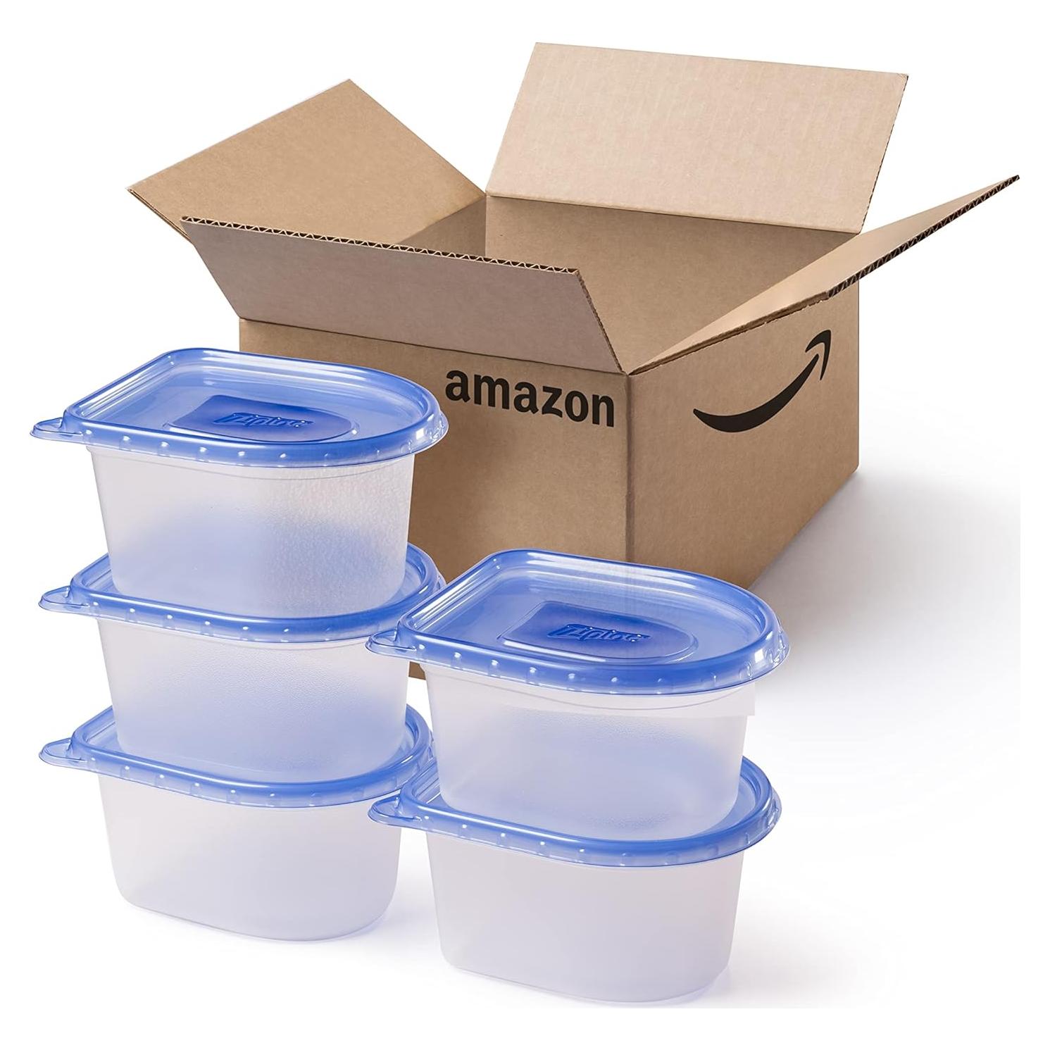 Contenedores de Almacenamiento Ziploc Snap N Seal, Set 10 Piezas 1.65L