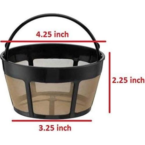 Filtro de café reutilizable GoldTone para 8-12 tazas Cuisinart