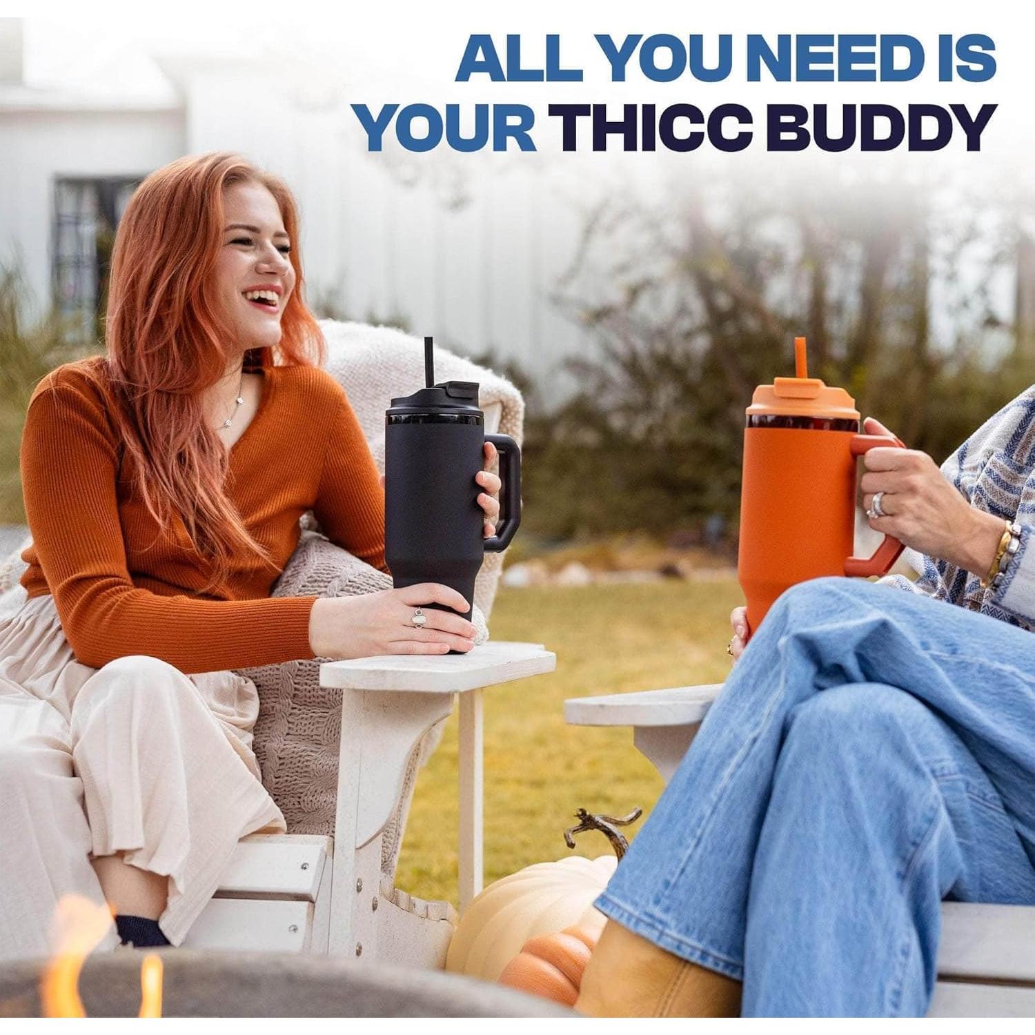 Taza Térmica Aislada Frost Buddy Thicc Buddy 16 oz Acero Inoxidable