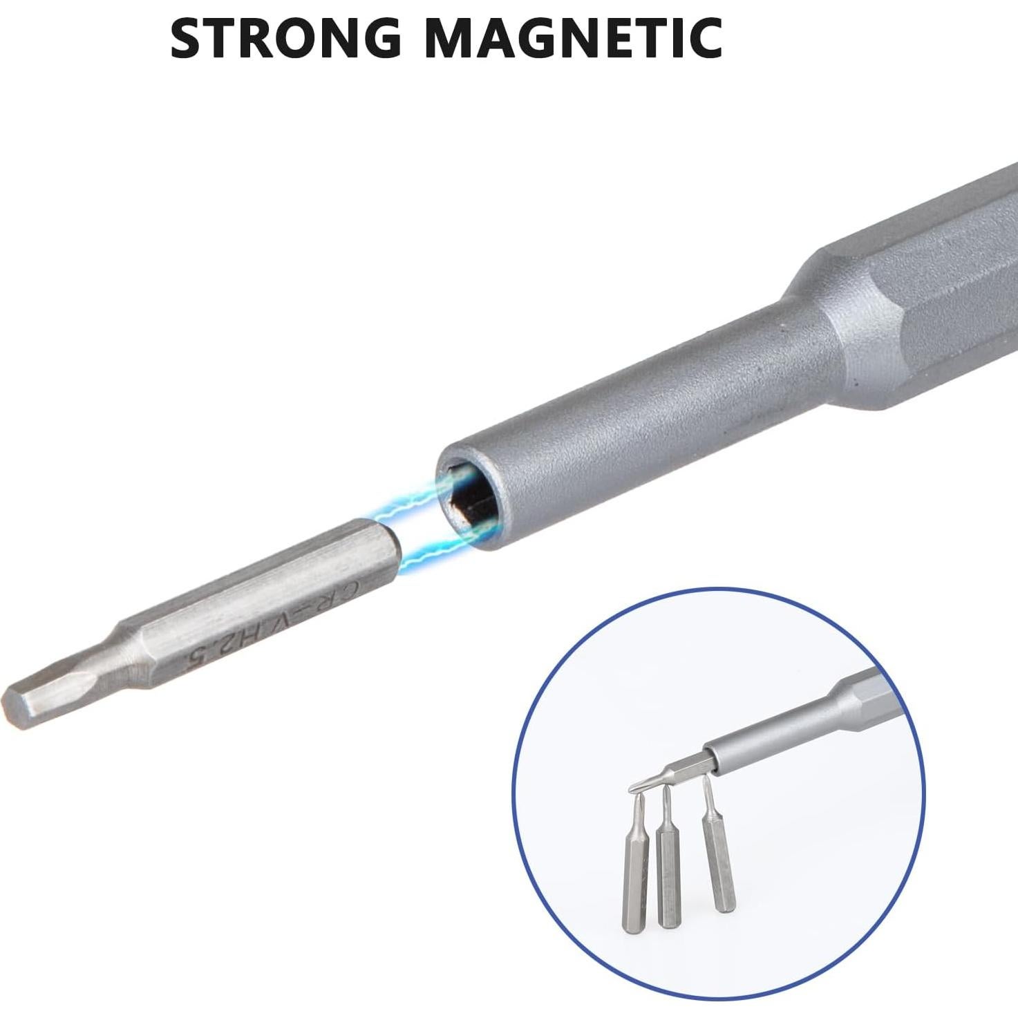Juego de destornilladores BOXIFY 24 en 1 magnético