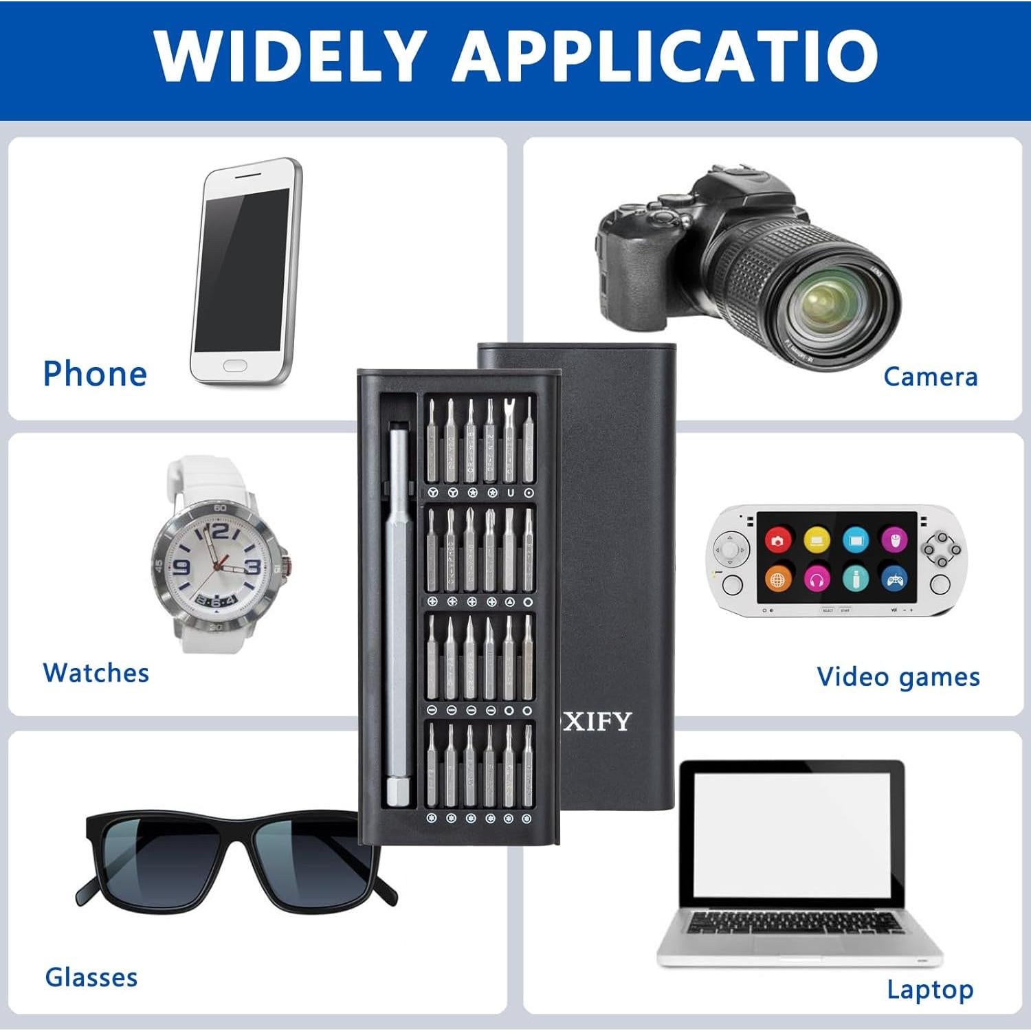 Juego de destornilladores BOXIFY 24 en 1 magnético