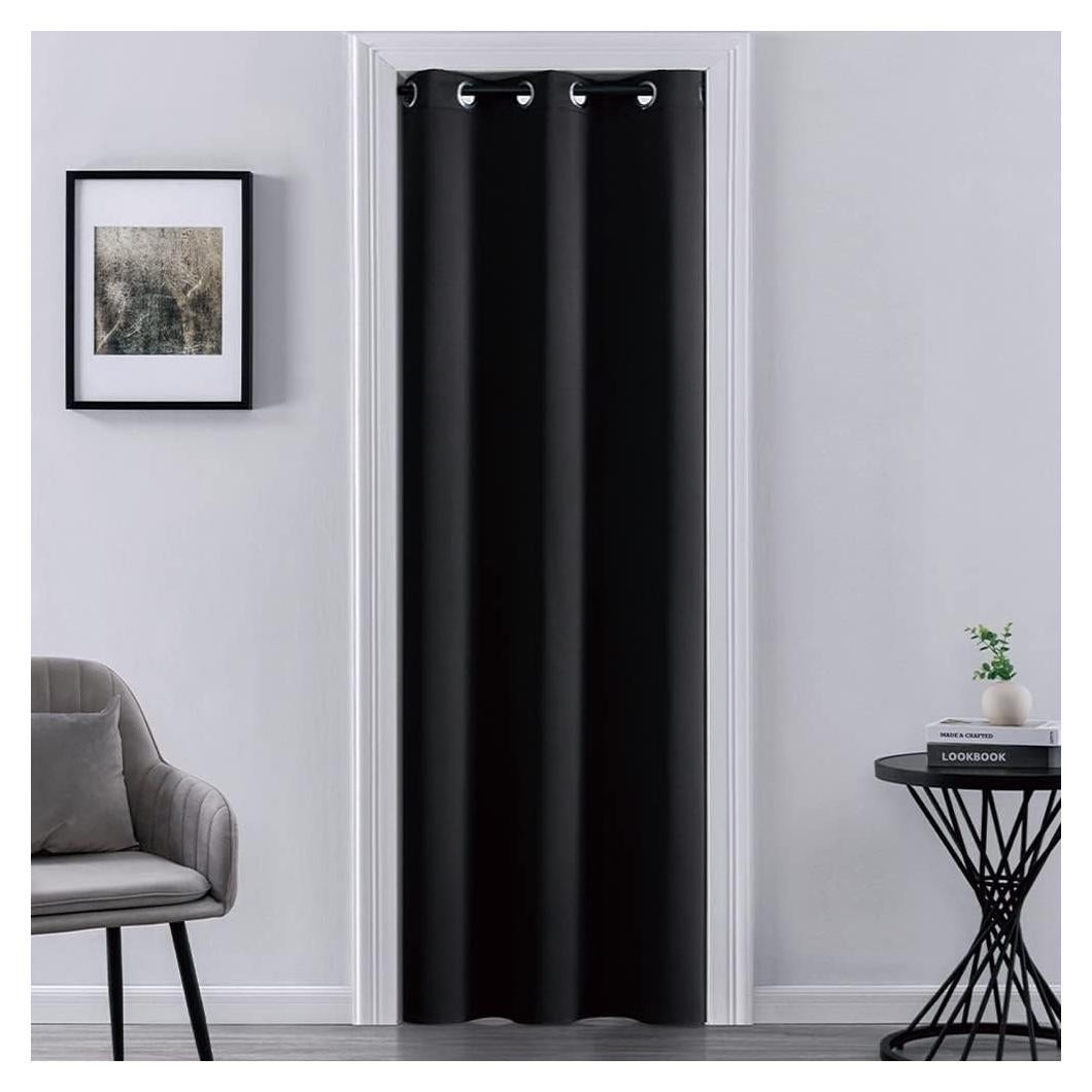Cortina de Puerta Aislante Térmico XTMYI 34x80 Negro