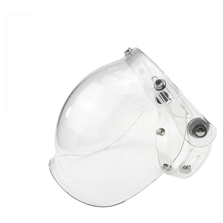Visera Universal WANCAR para Casco Abierto 3 Clips Transparente
