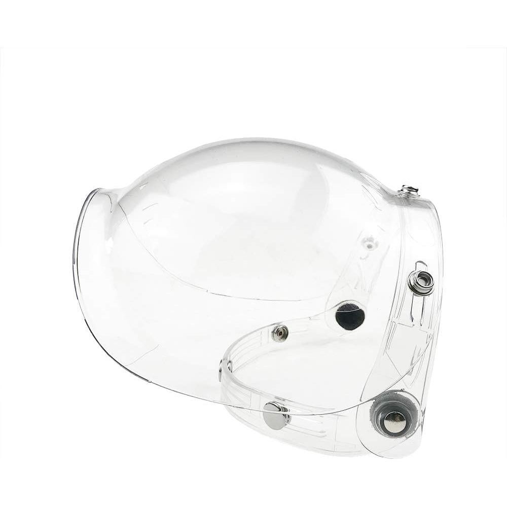 Visera Universal WANCAR para Casco Abierto 3 Clips Transparente