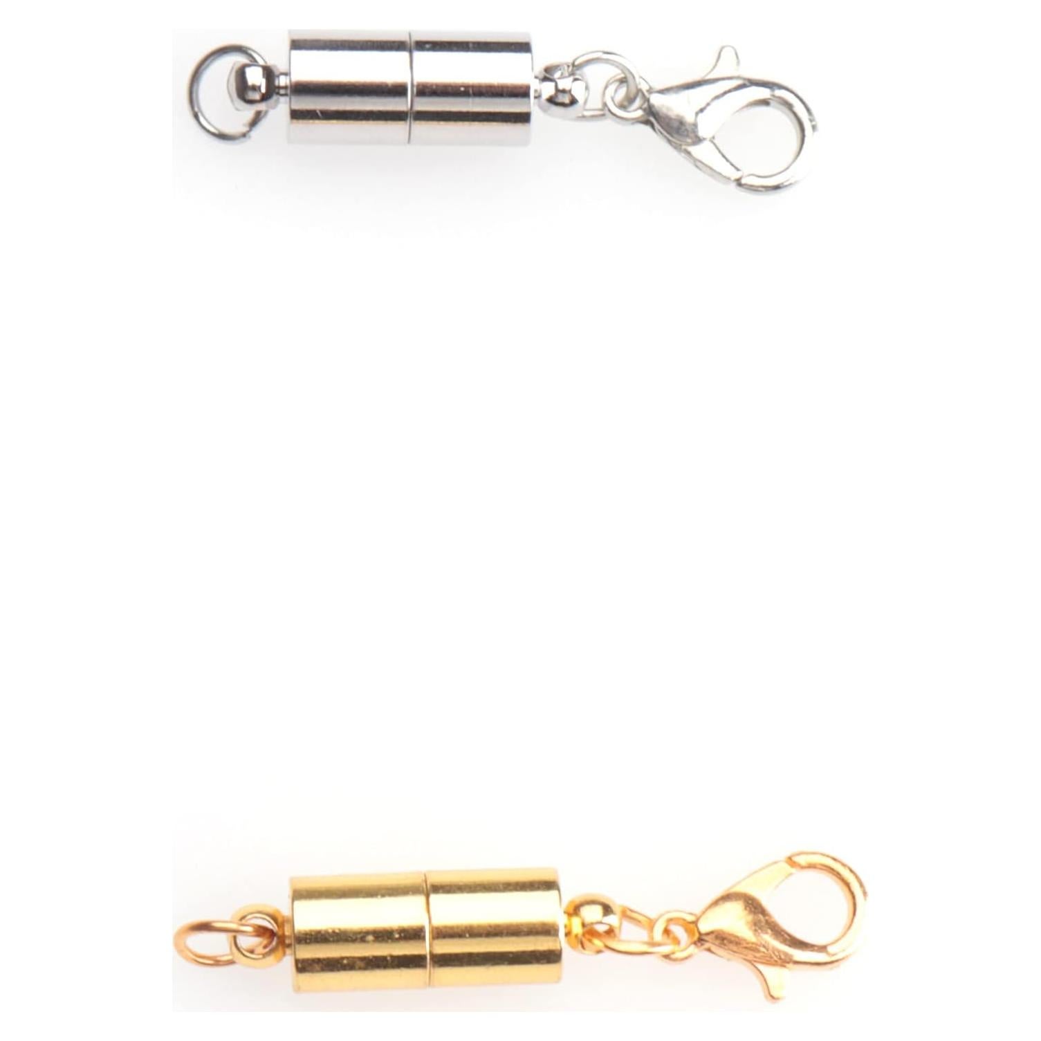 Cierres Magnéticos Ruwado 2 Pcs Dorado Plateado 3.86 cm