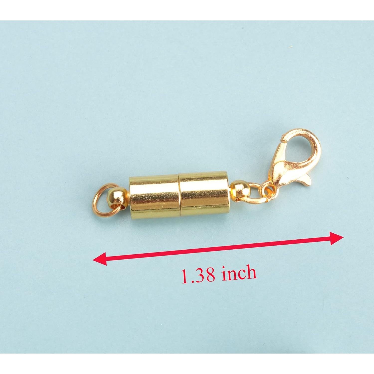 Cierres Magnéticos Ruwado 2 Pcs Dorado Plateado 3.86 cm