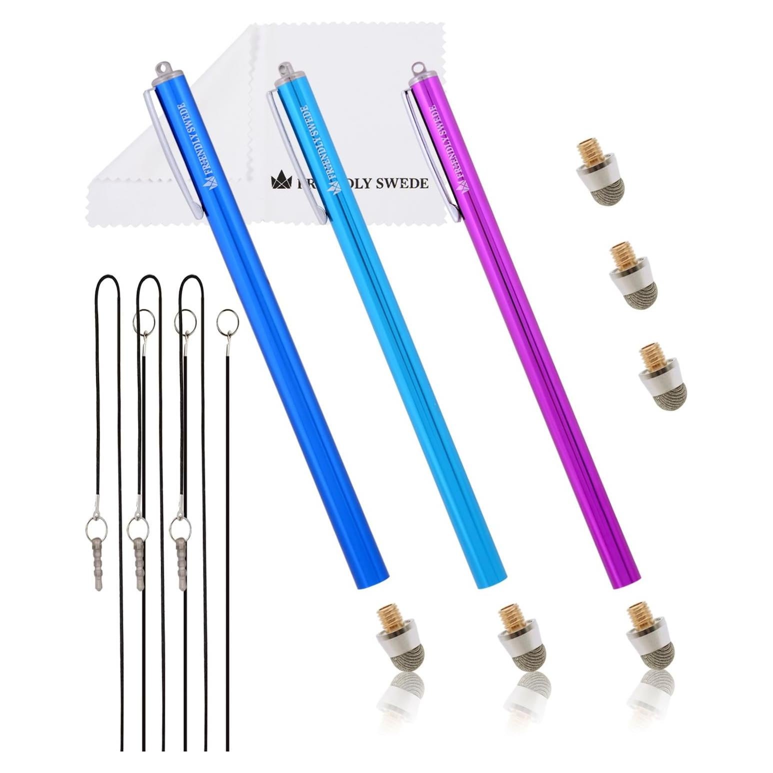 Lápiz Estilográfico Extra Largo El Amigable Swede - 3 Piezas