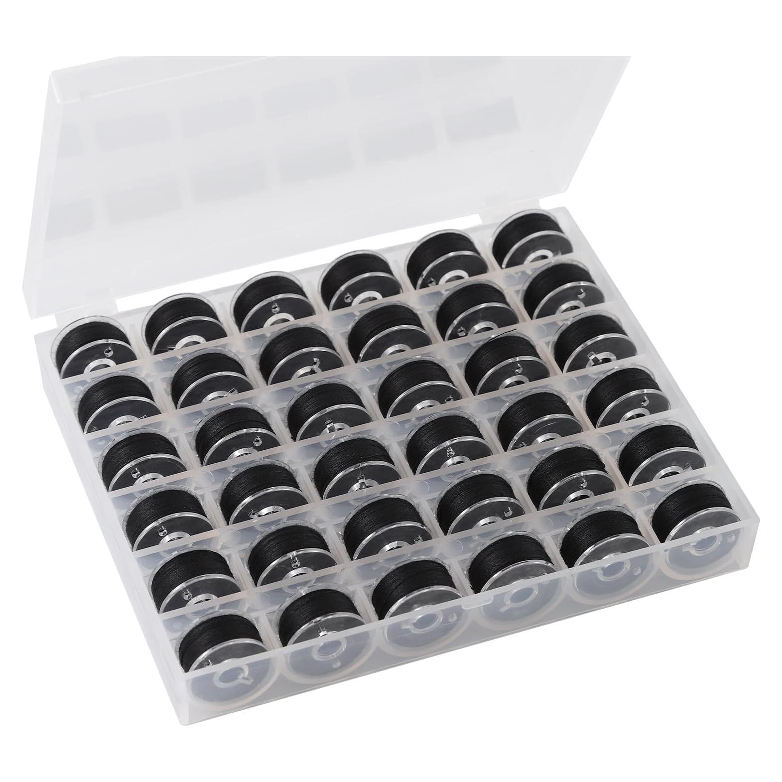 36 Bobinas y Hilos de Coser DGTANGYIN con Caja - Negro