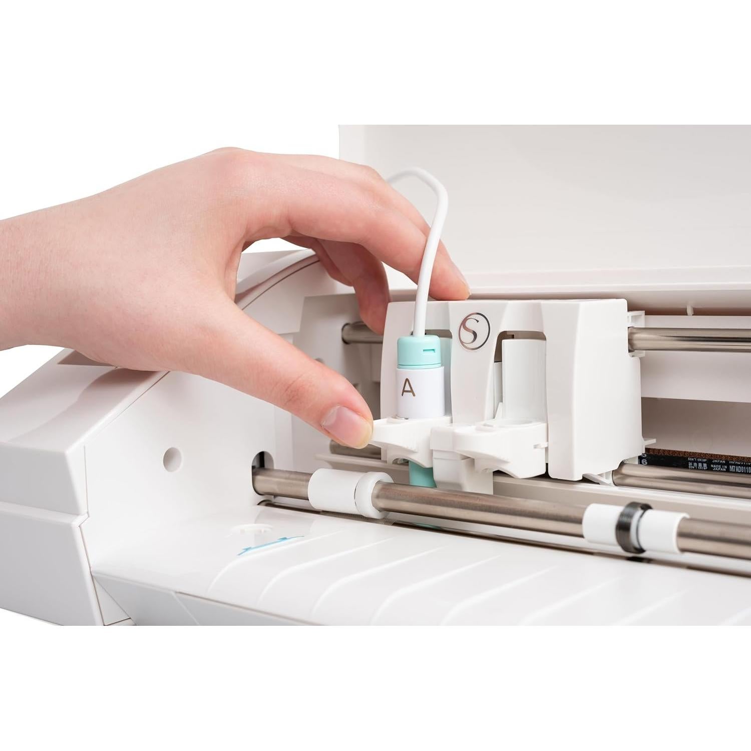 Kit de Inicio Foil Quill We R Memory Keepers - 3 Plumas, 4 Adaptadores, 3 Rollos de Foil