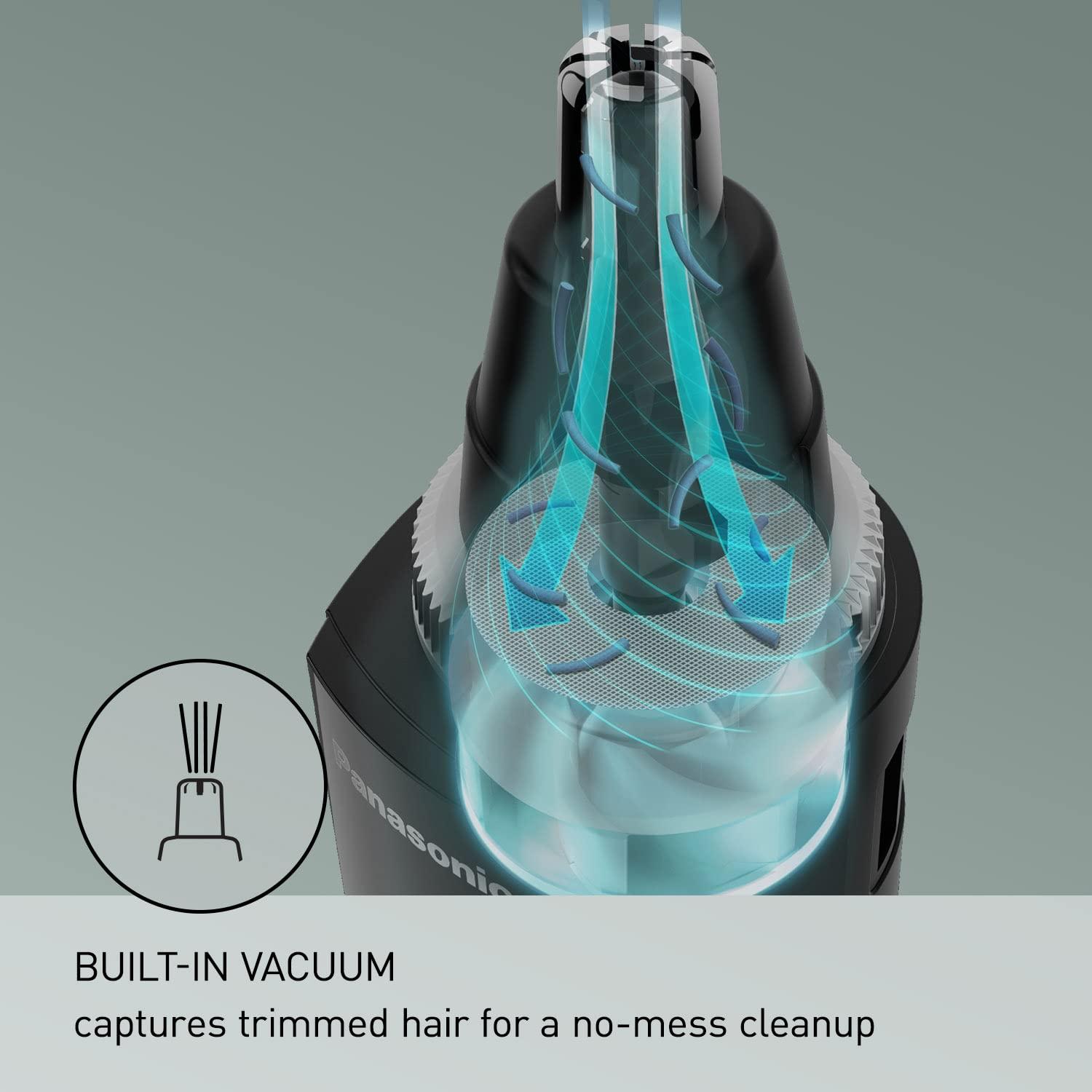 Recortador de Vello Nasal Panasonic ER-GN70-K Húmedo/Seco