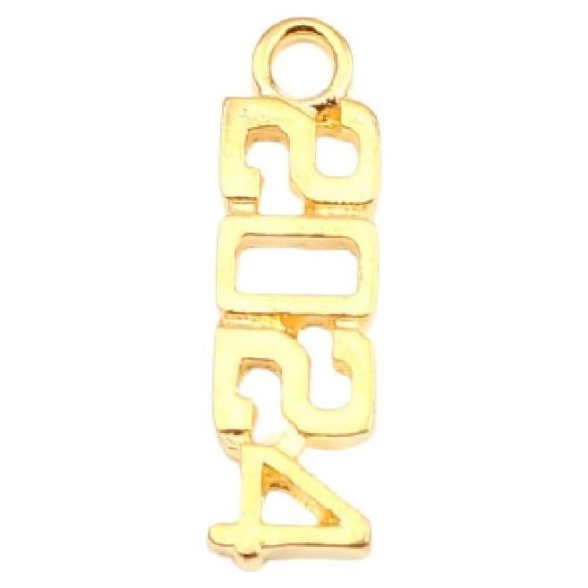 50 Charms Colgantes PEPPERLONELY Baño de Oro 20x6mm