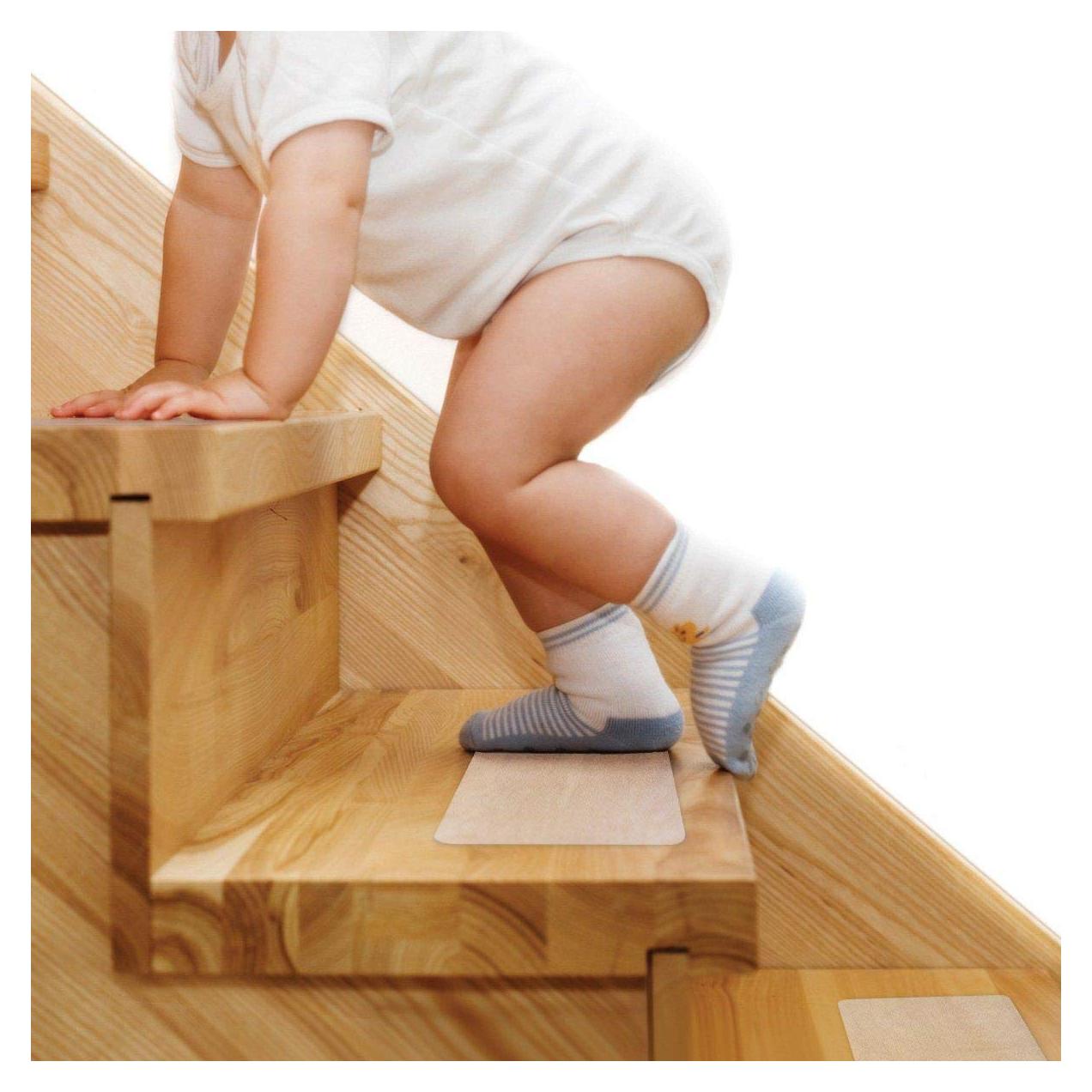 Tiras Antideslizantes Butizone 10.16x60.96 cm, Paquete de 5