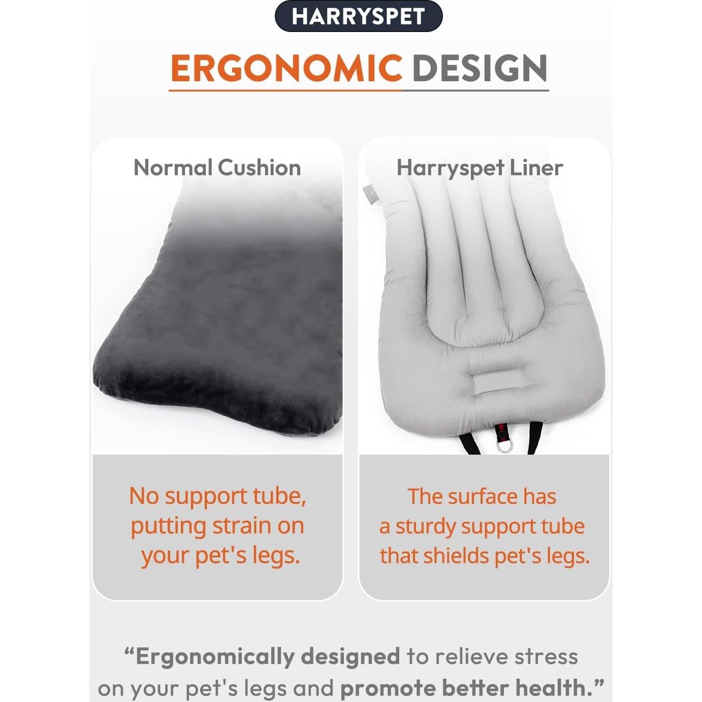 Alfombrilla para Carro de Perros Harryspet XS Nogal Beige