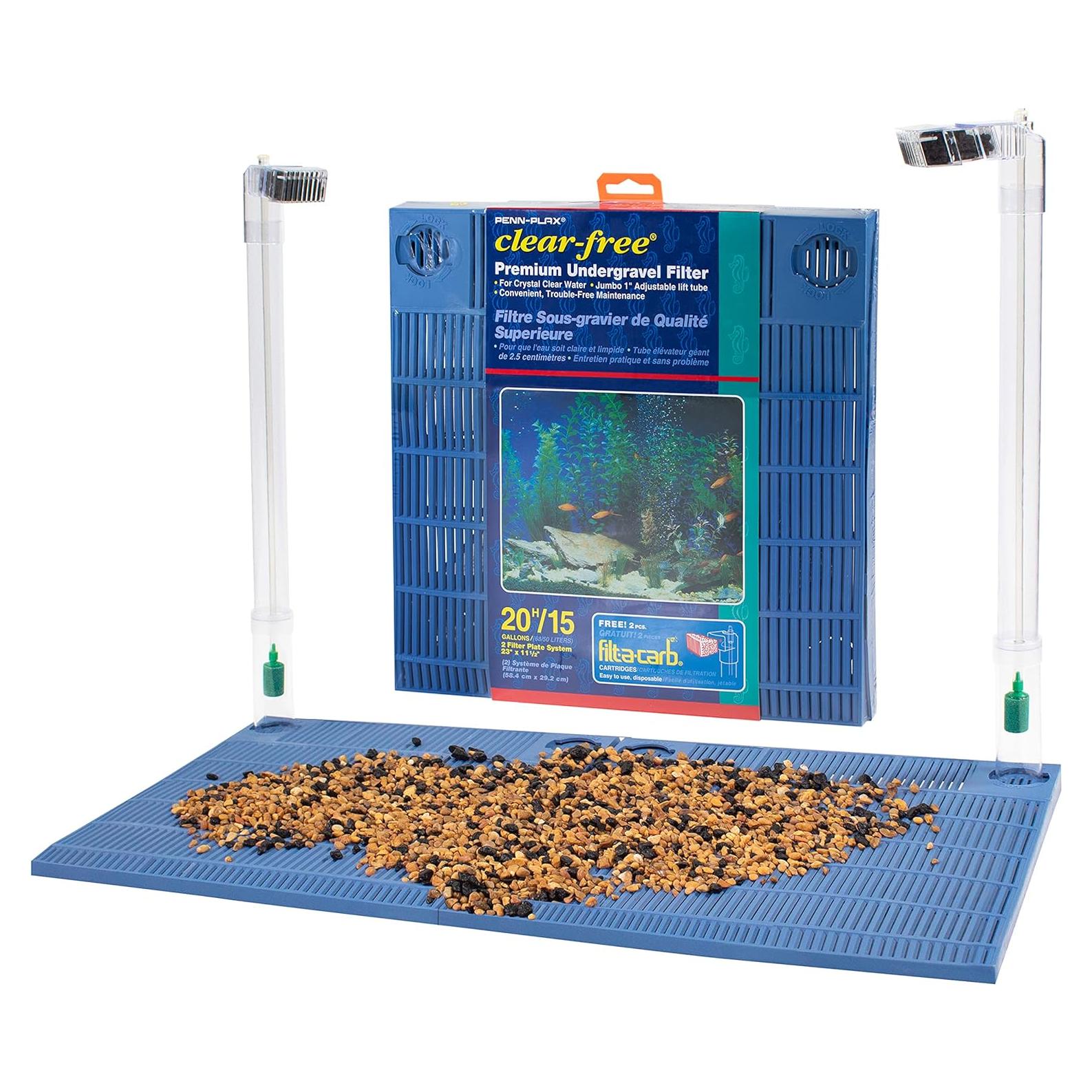 Filtro Bajo Grava Penn-Plax CFU20 para Acuarios 57-76 L