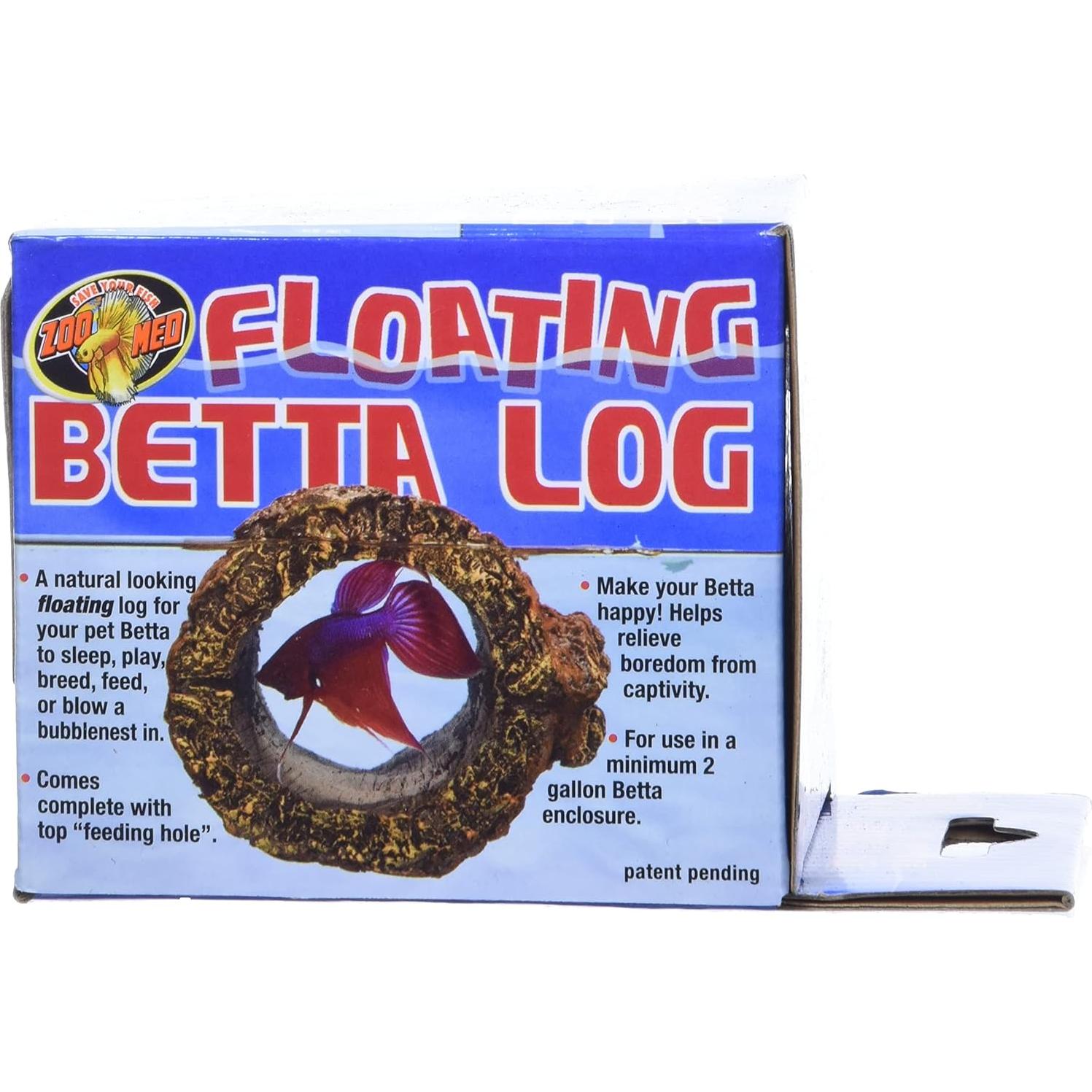 Tronco Flotante Natural para Betta Zoo Med 9.5x7.6cm