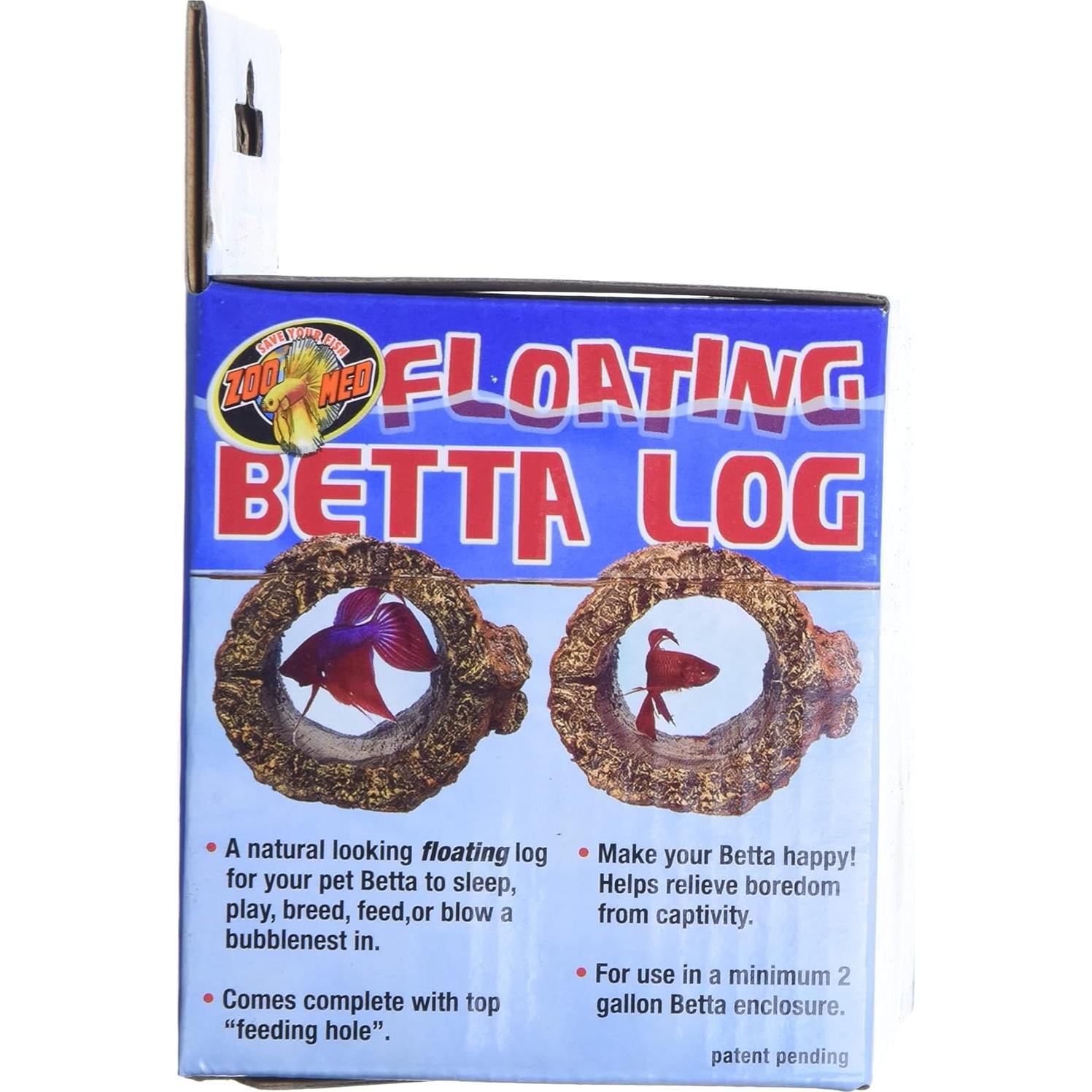 Tronco Flotante Natural para Betta Zoo Med 9.5x7.6cm