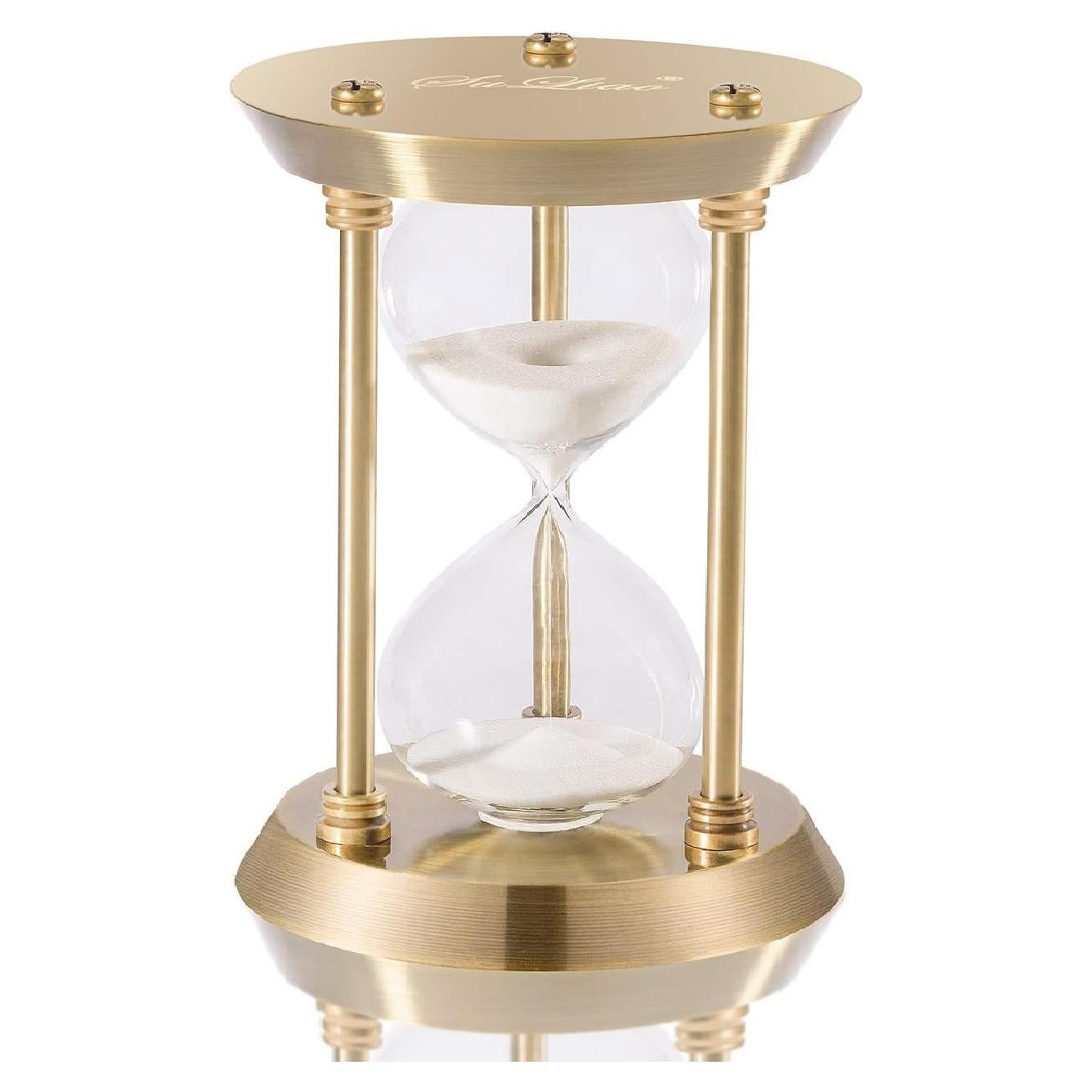 Reloj de Arena Vintage SuLiao 5 Minutos Bronce Decorativo
