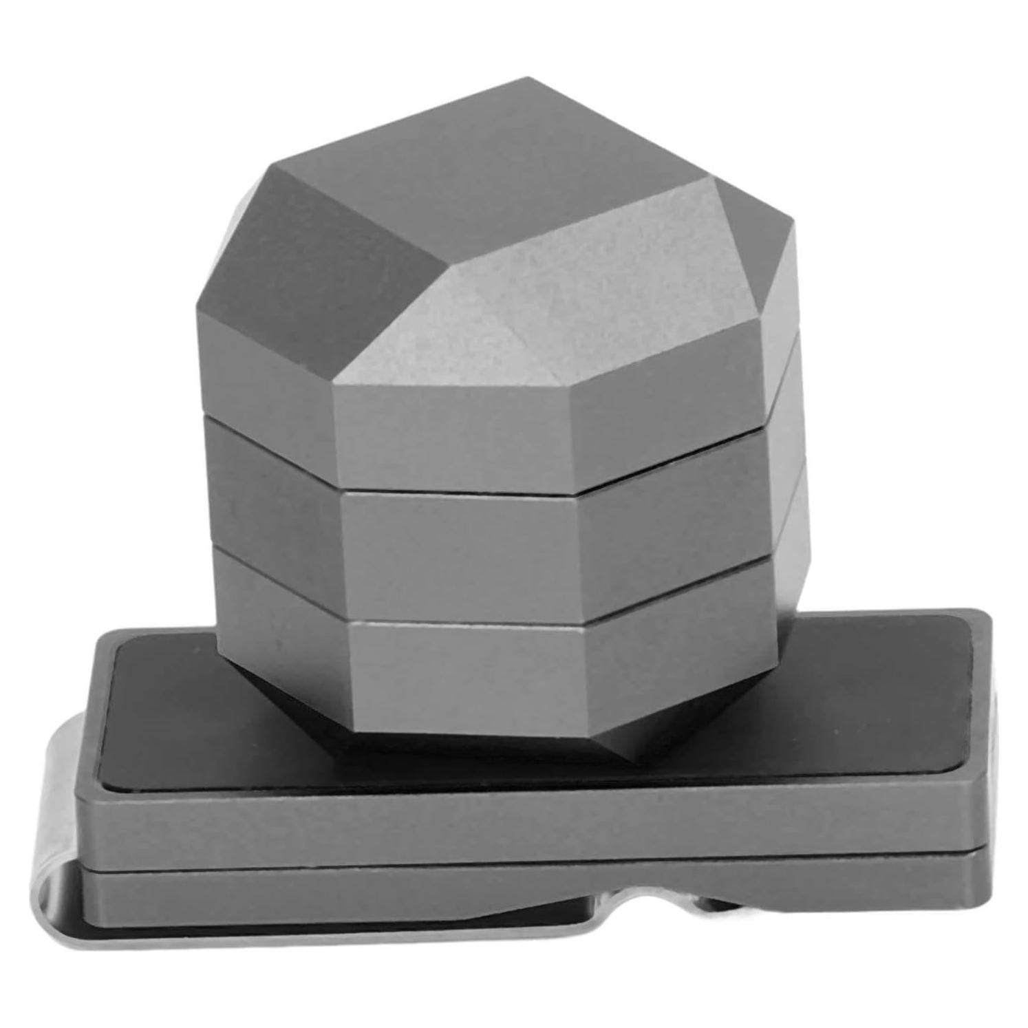 Soporte de Tiza de Billar Asixxsix Aluminio Magnético Portátil