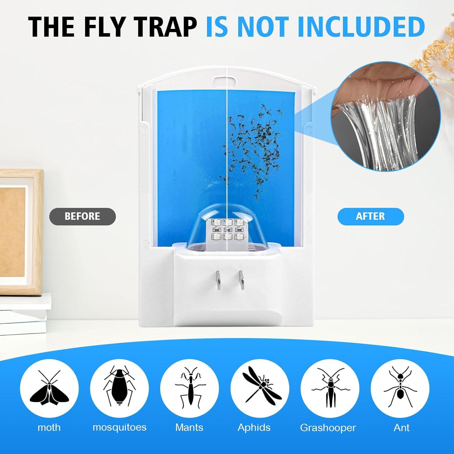 Recargas Trampa Insectos Voladores Qualirey 15 Piezas Azul