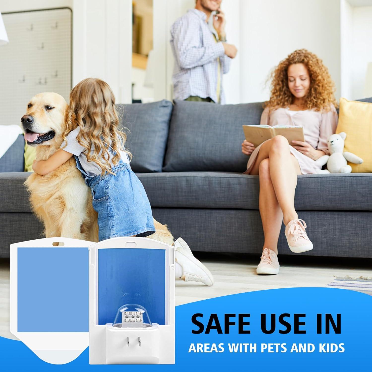 Recargas Trampa Insectos Voladores Qualirey 15 Piezas Azul