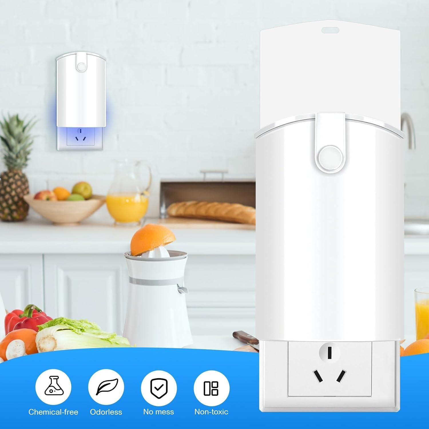 Recargas Trampa Insectos Voladores Qualirey 15 Piezas Azul