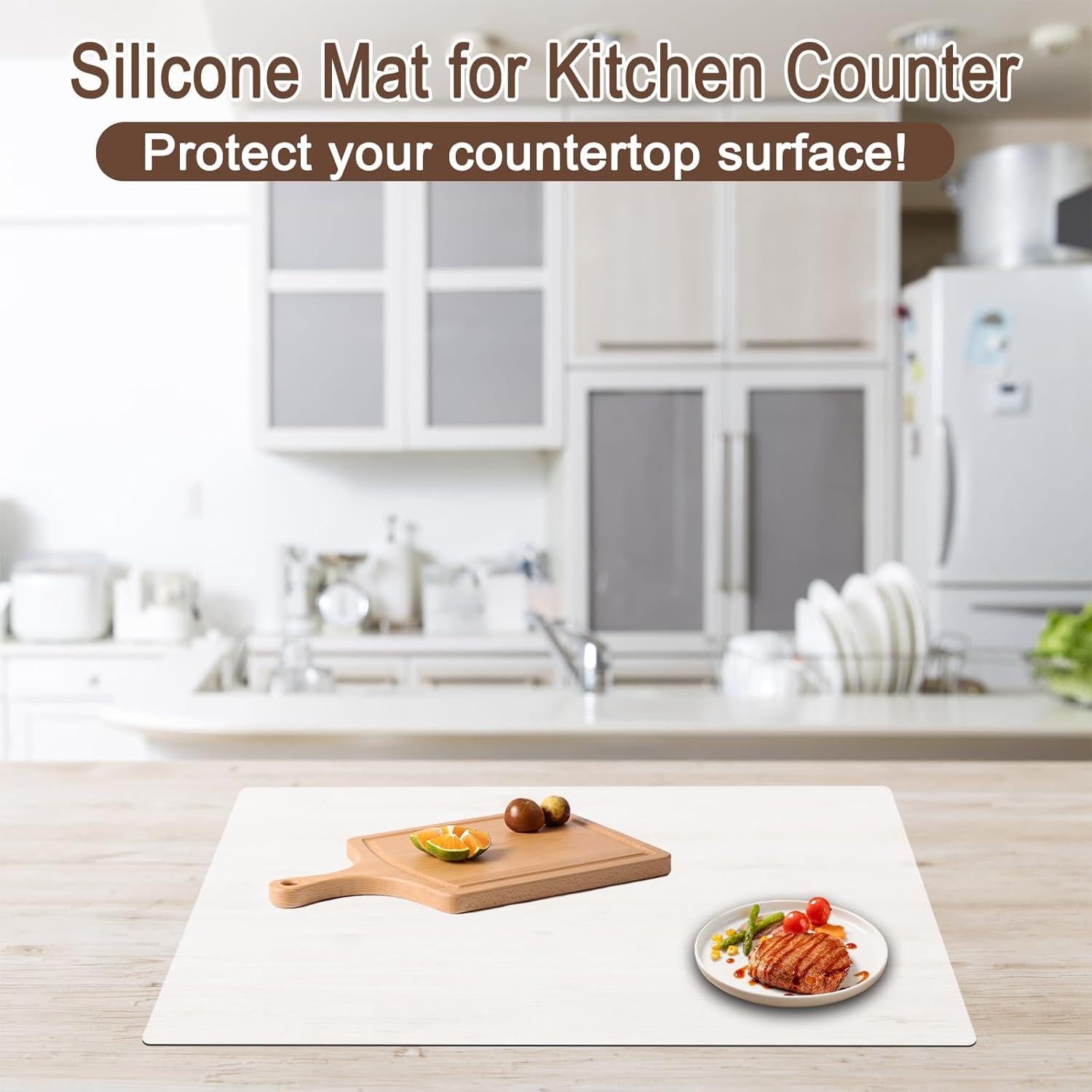 Alfombrilla de Silicona Ultibe 60x40cm Antideslizante Negra