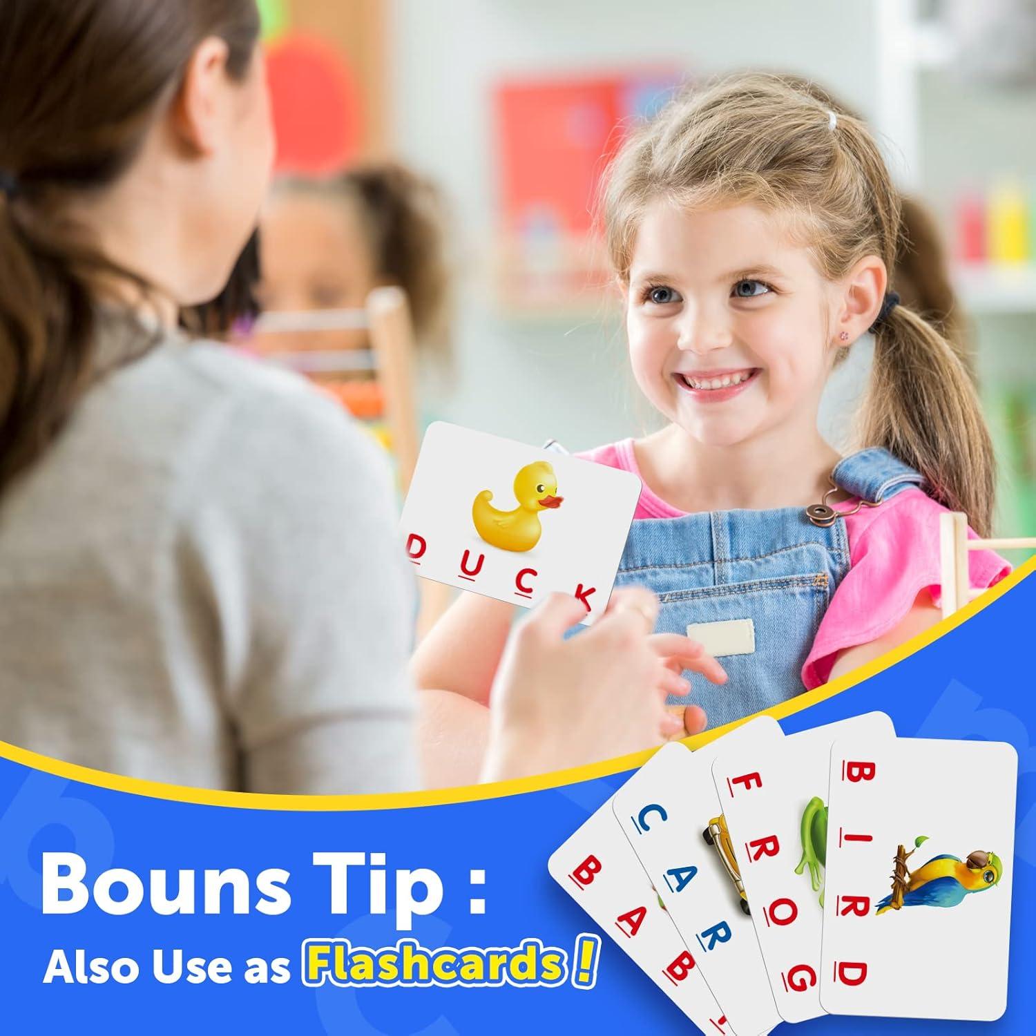 Juguete Educativo SAITCPRY Juego de Correspondencia de Letras 3-5 Años