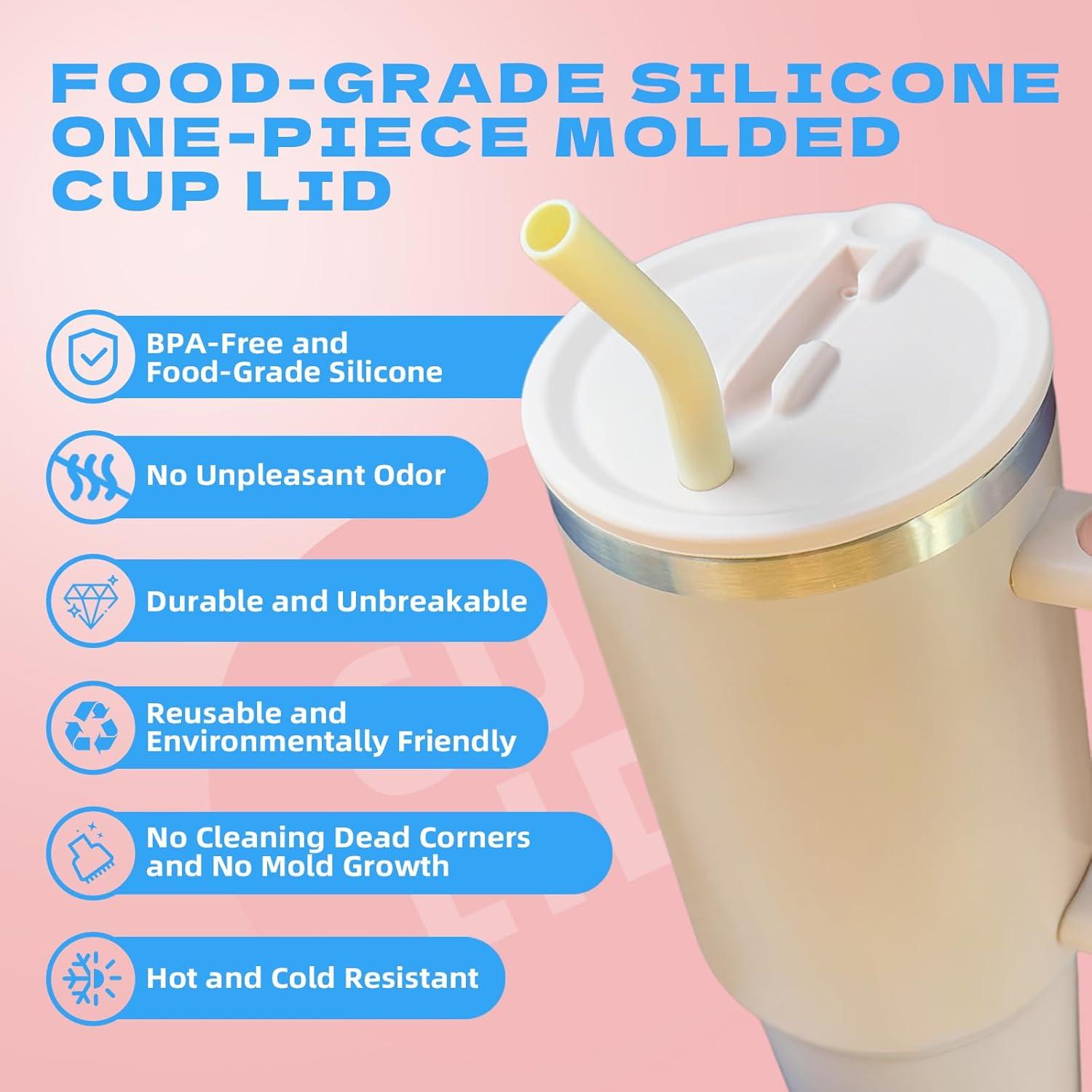 Tapa de Popote Reemplazo DuoLizDe 40 oz para Stanley Quencher