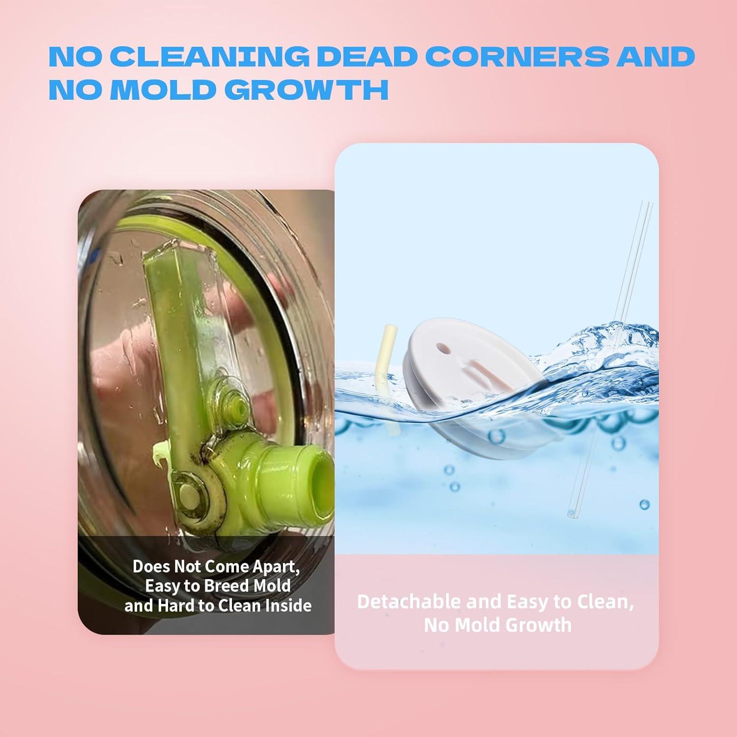 Tapa de Popote Reemplazo DuoLizDe 40 oz para Stanley Quencher