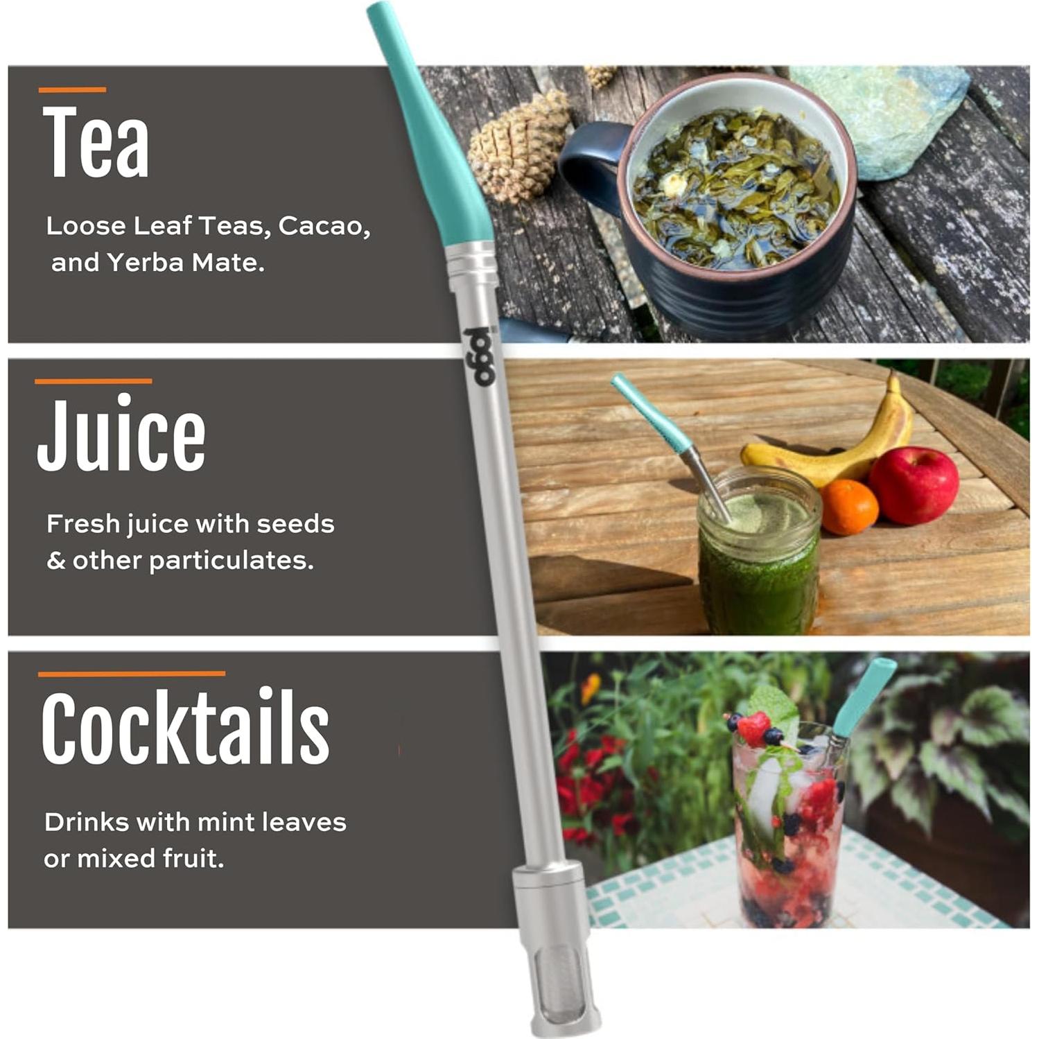 Cafetera Portátil JoGo - Filtro de Acero Inoxidable para Café y Té