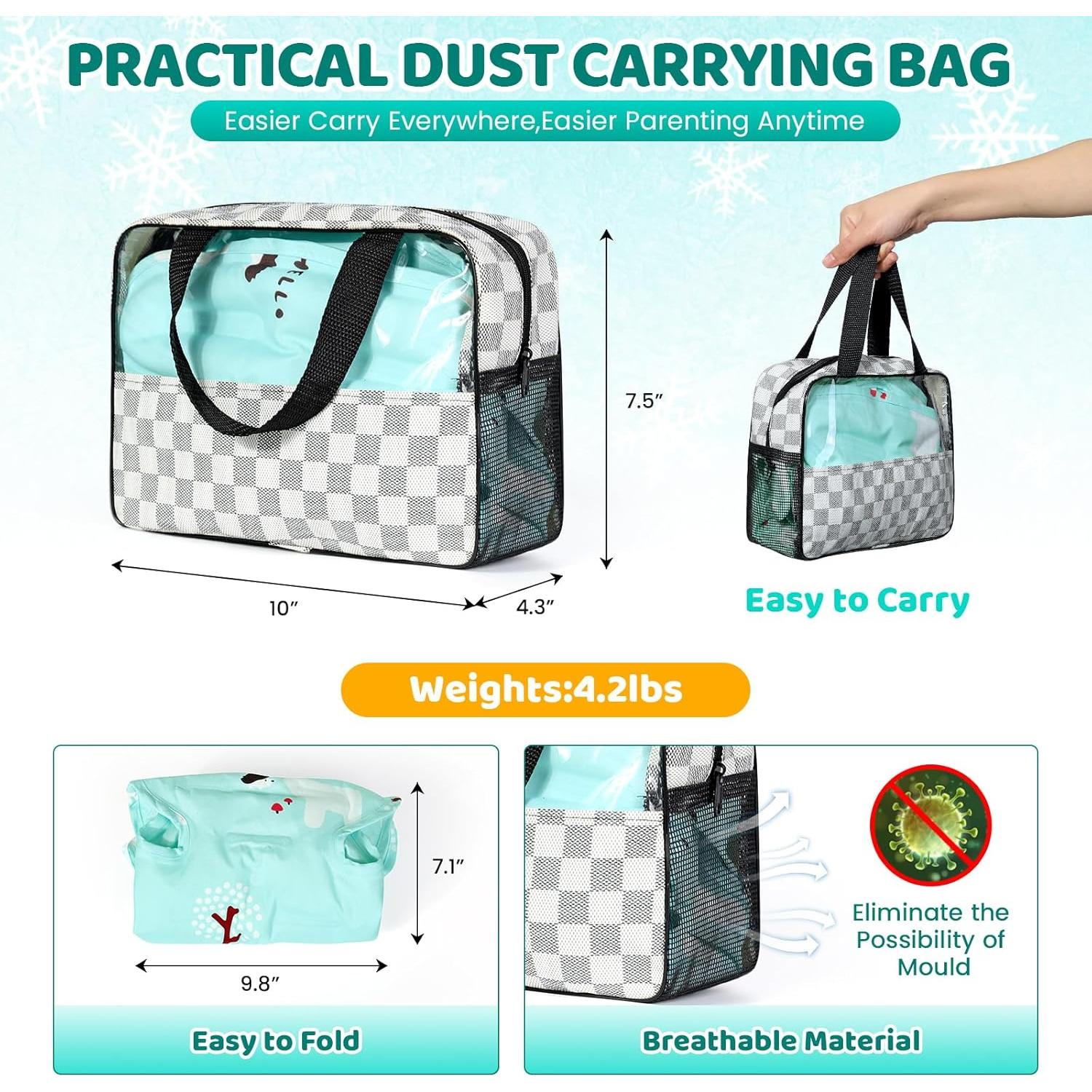 Almohadilla de Enfriamiento Orzbow para Bebés 78x48cm Azul