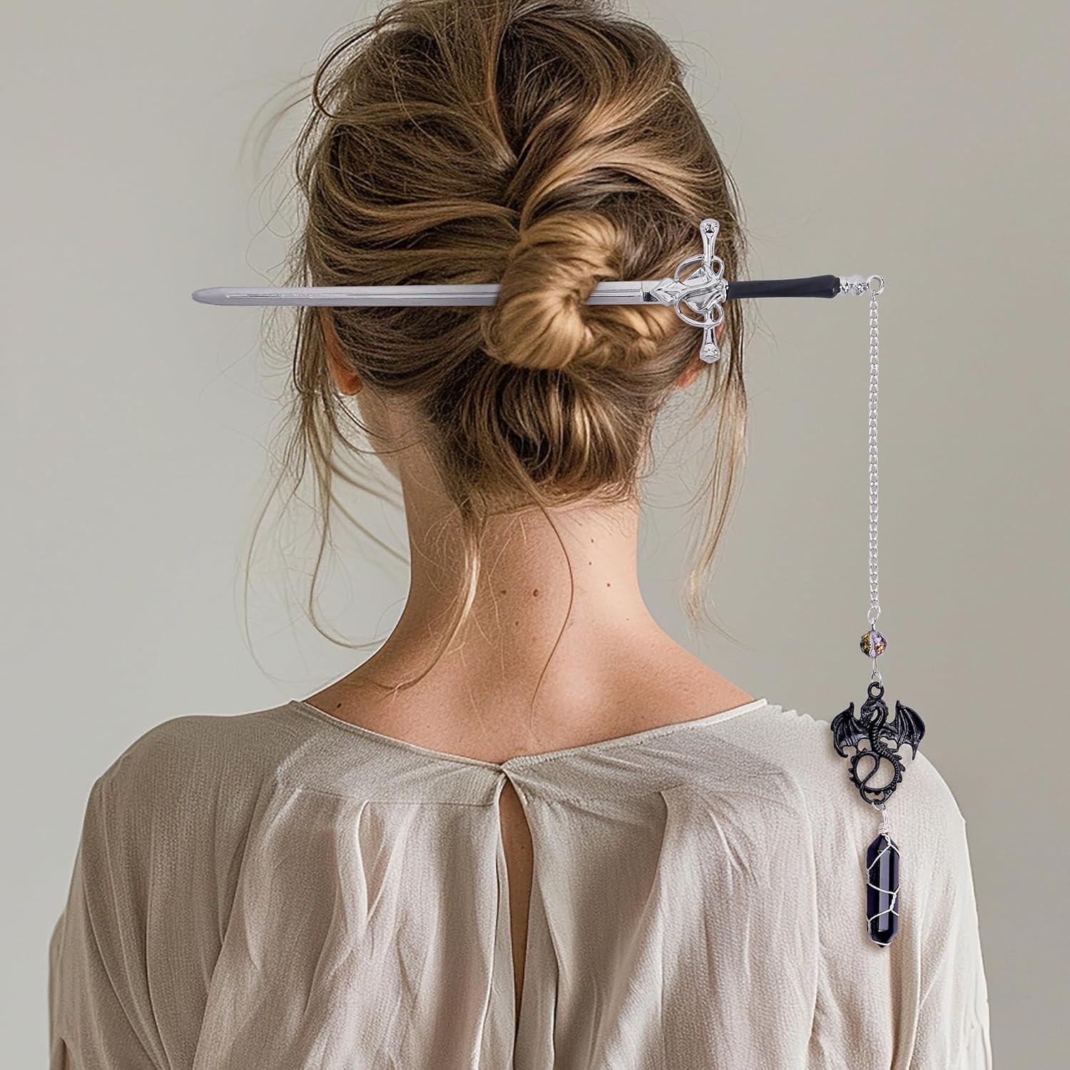 Marcador de Página de Dragón Berirexrion con Pilar de Cristal