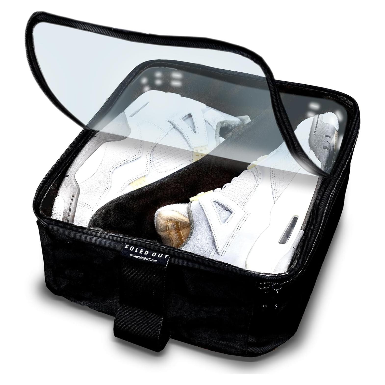 SoleGuardian XXL Funda de Viaje para Zapatillas - Organizador Impermeable