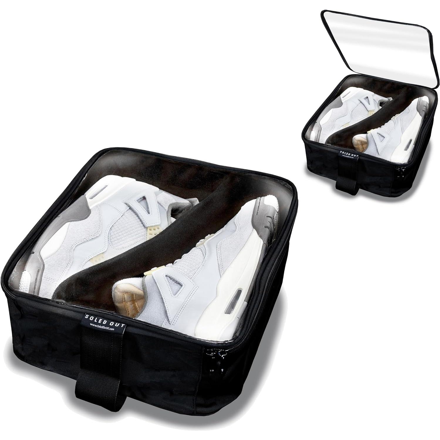 SoleGuardian XXL Funda de Viaje para Zapatillas - Organizador Impermeable