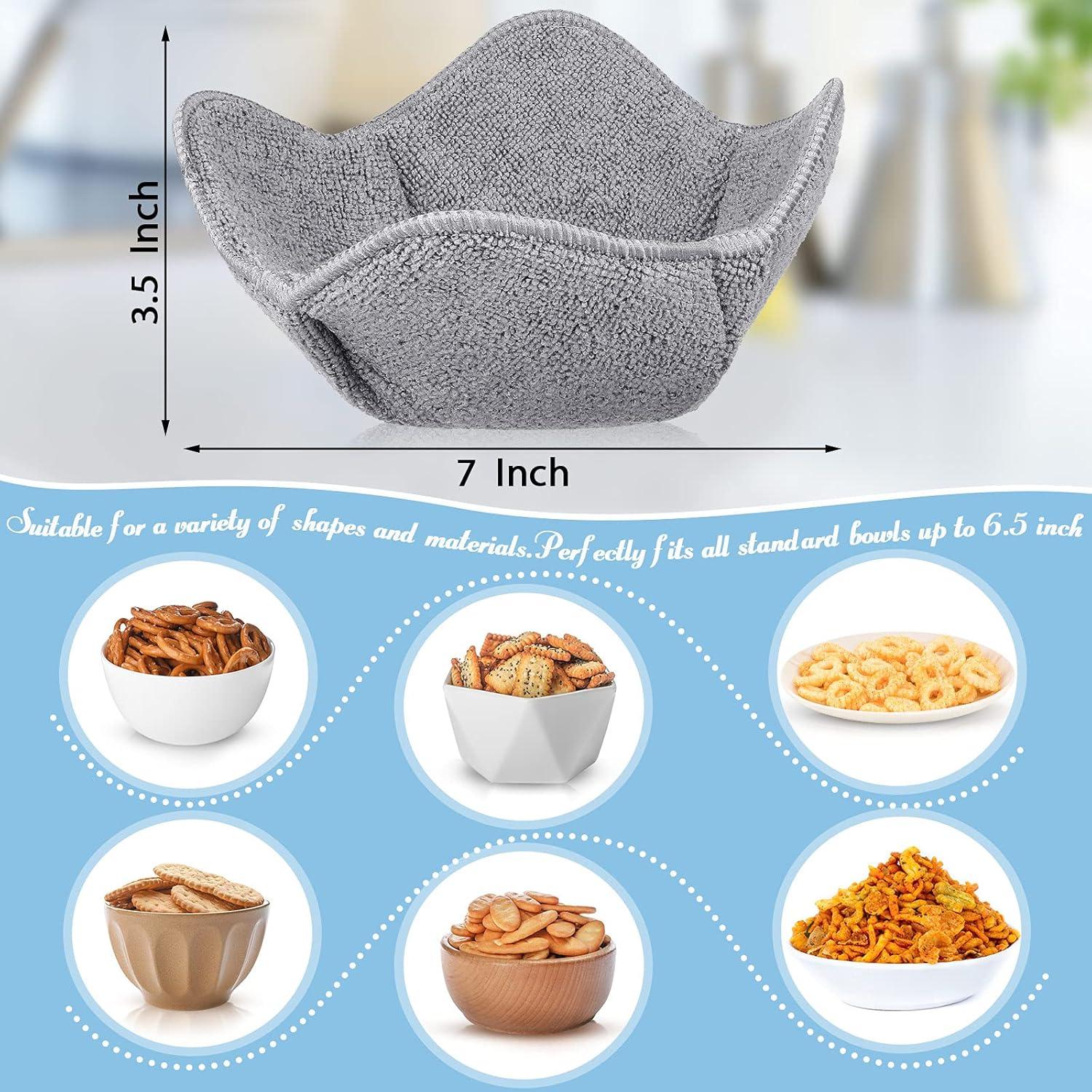 Soportes para Tazones Aislantes Patelai - 8 Piezas Microondas