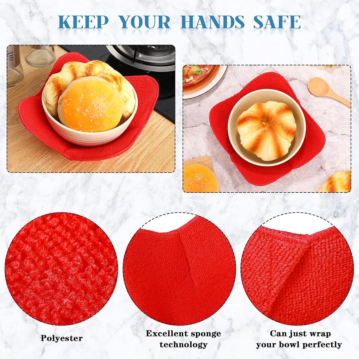 Soportes para Tazones Aislantes Patelai - 8 Piezas Microondas